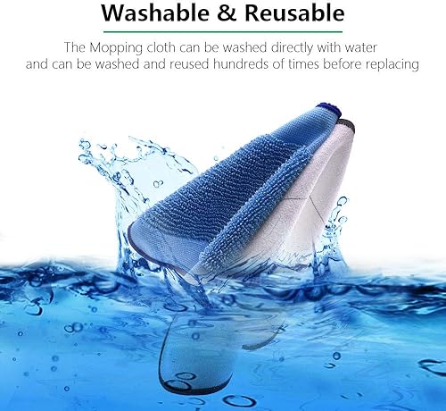 Miniatura 4 de neutop Piezas de repuesto para trapeador compatibles con modelos iRobot Braava 320 380 381 380T 390 390T Mint 4200 4205 5200 5200C modelos, 6 tapas