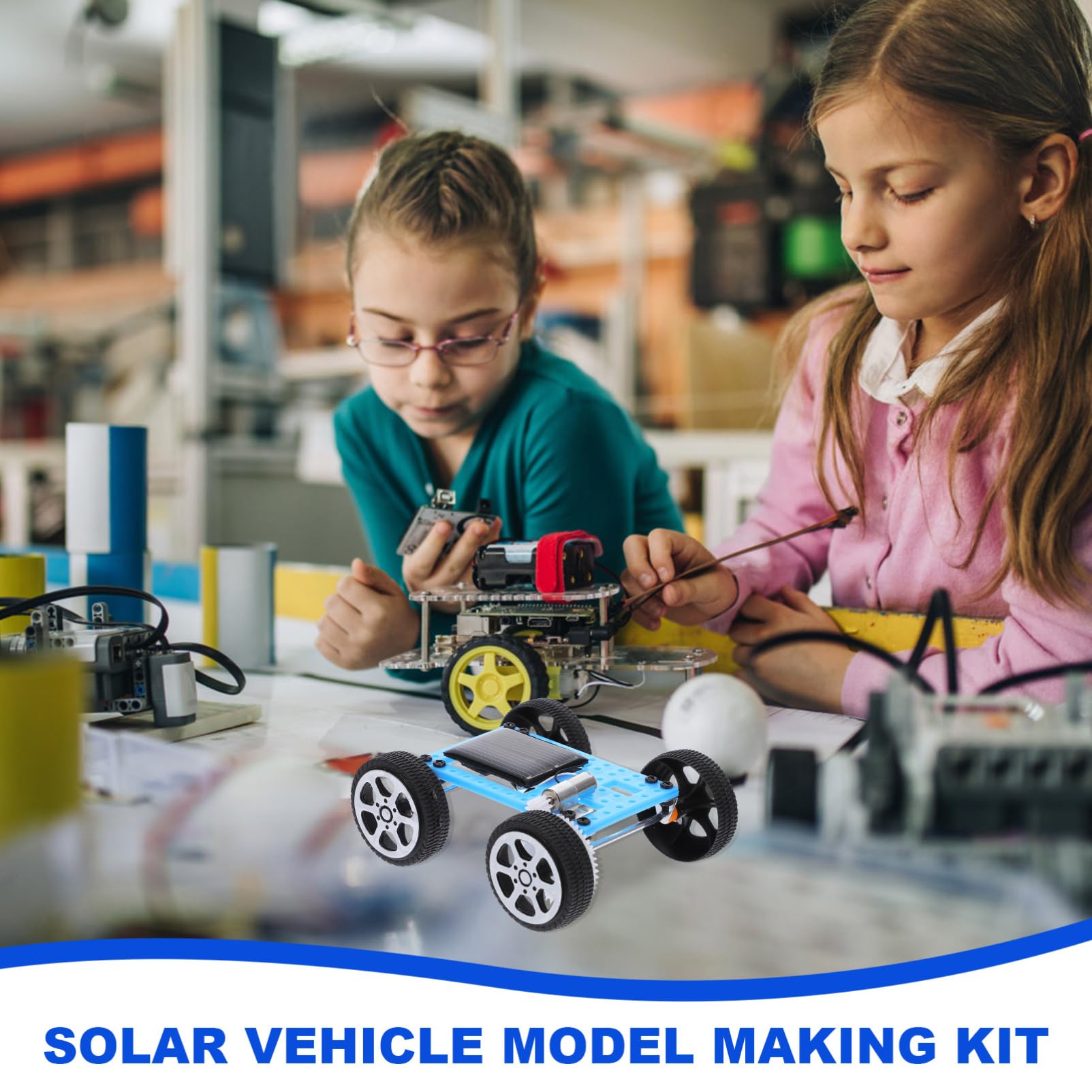 Solar Powered Car Assembly Kit - Image 3