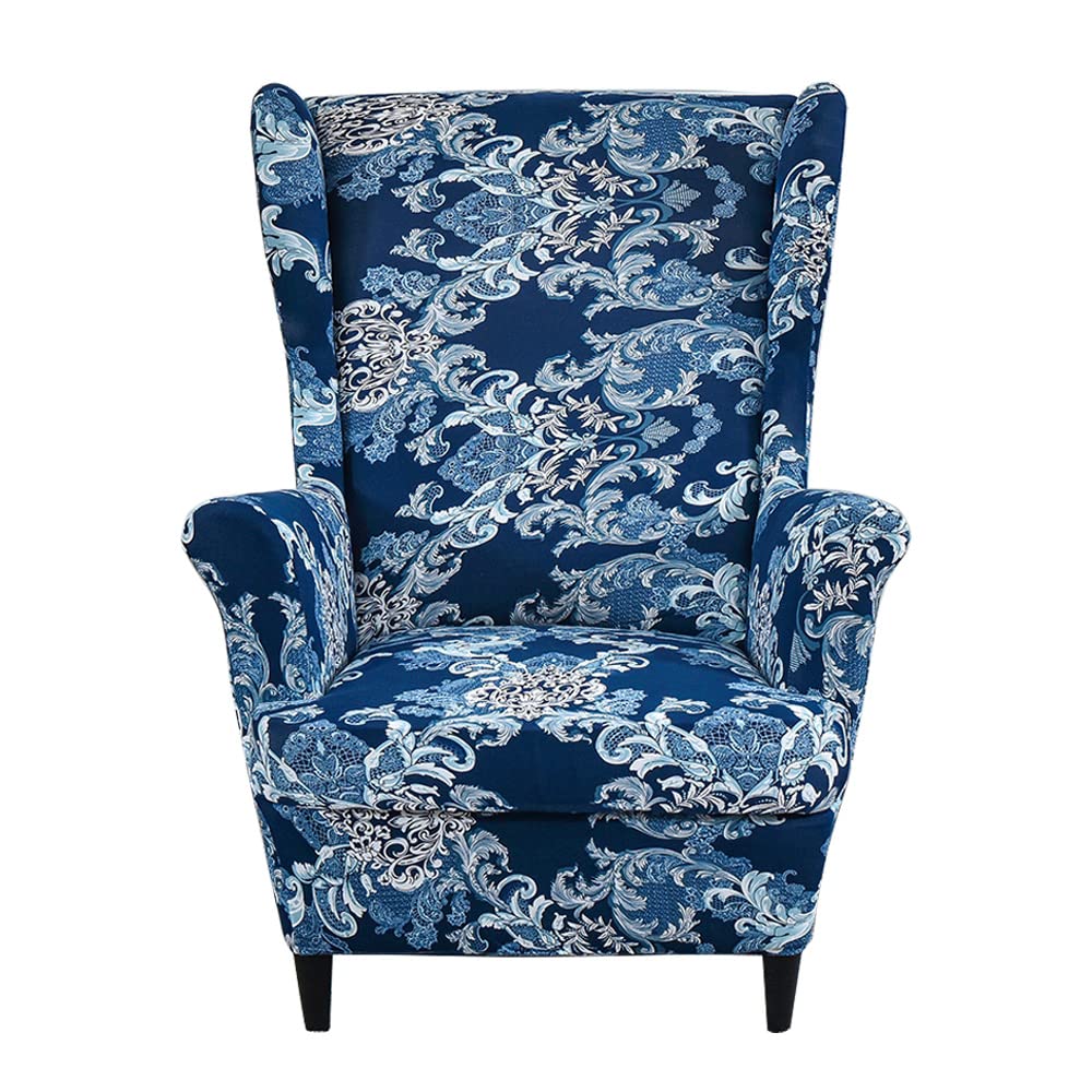 Stoelhoezen voor oorstoelen, overtrek voor oorfauteuil, 2 stuks