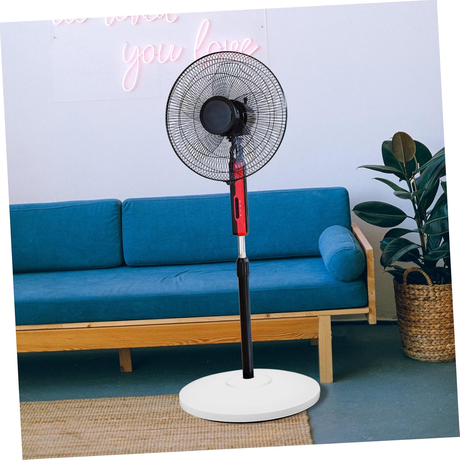 Ciieeo Support Chassis for Floor Fan Electric Pedestal Fan Base Replacement Stand
