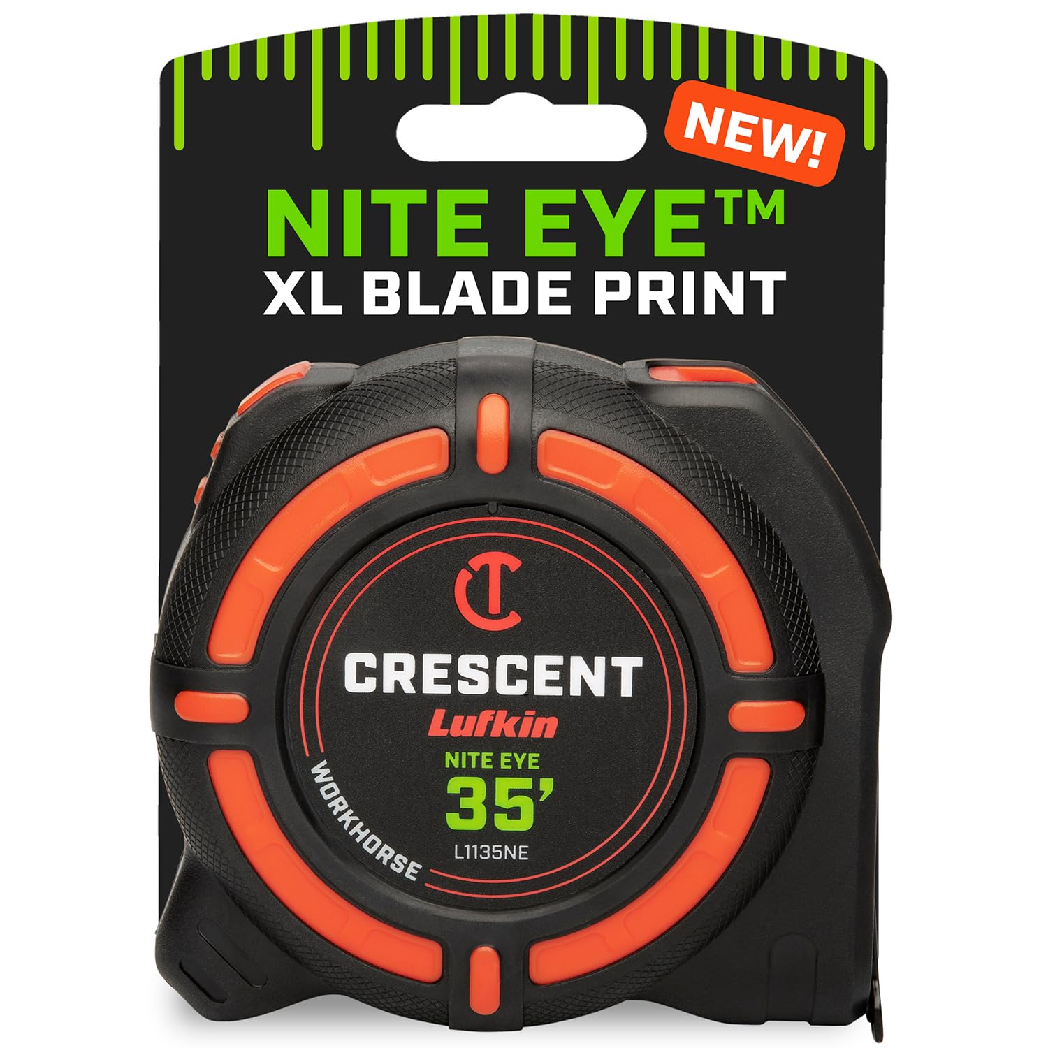 Crescent Lufkin 35 Ft NITE EYE Tape Measure