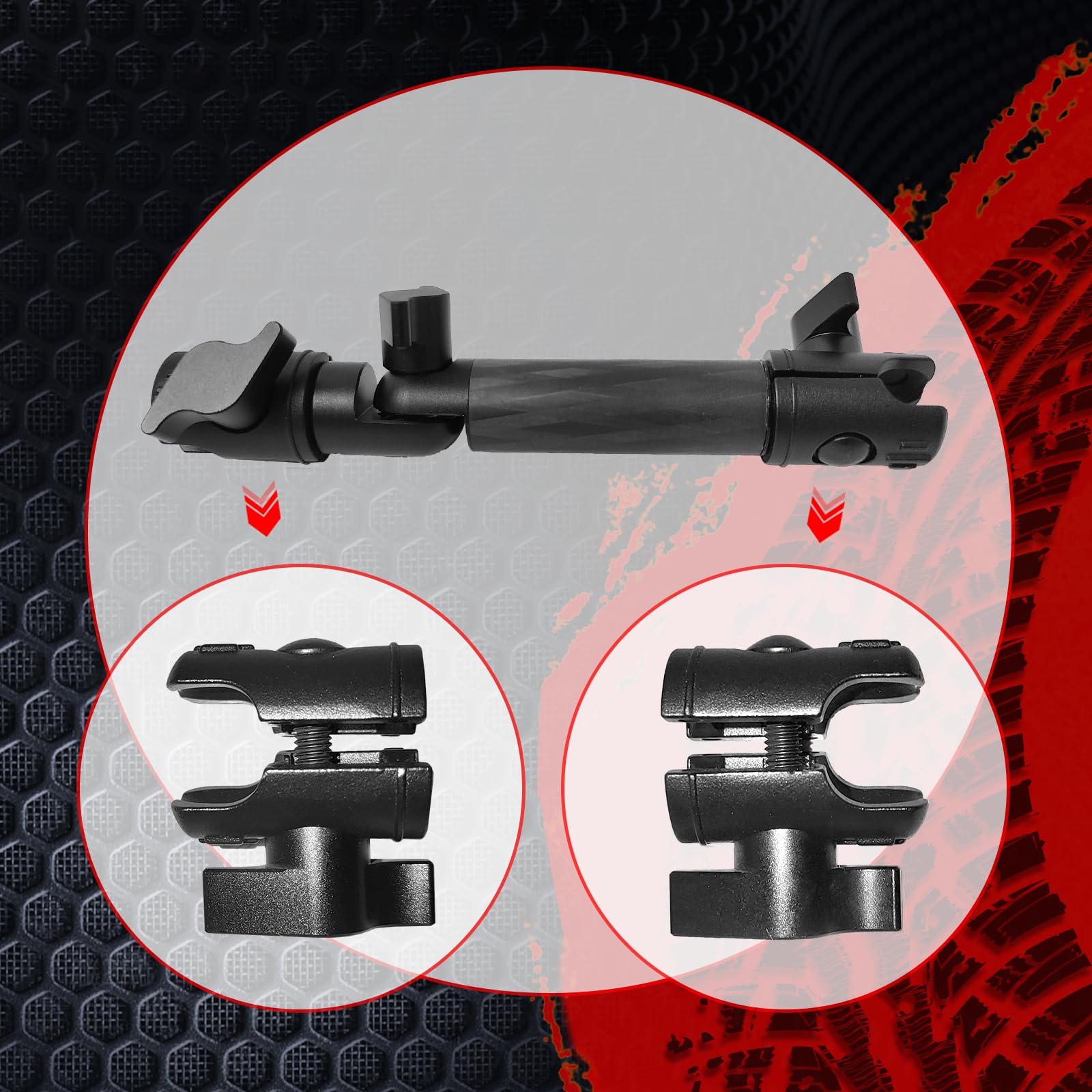 Amazon.com: WXRYLYN Universal Tablet Mount with 15-23mm Adjustable