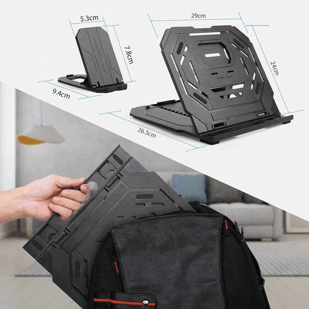 Multifunctional Foldable Stand for Drawing Tablet, Laptop, MacBook
