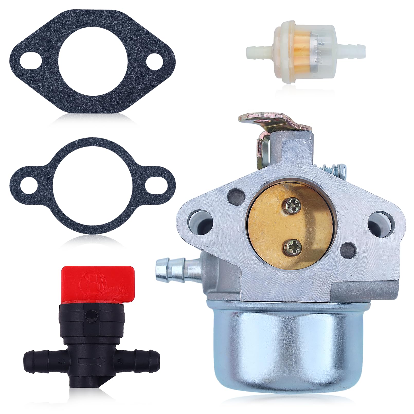 Kit carburatore , per John Deere per motori Kohler Stx30 e Stx38 da 12,5 CV, trattorini da giardino Stx30 e Stx38 (piatto tosaerba giallo) - Pc2232, trattorini da prato Stx38 e Stx46