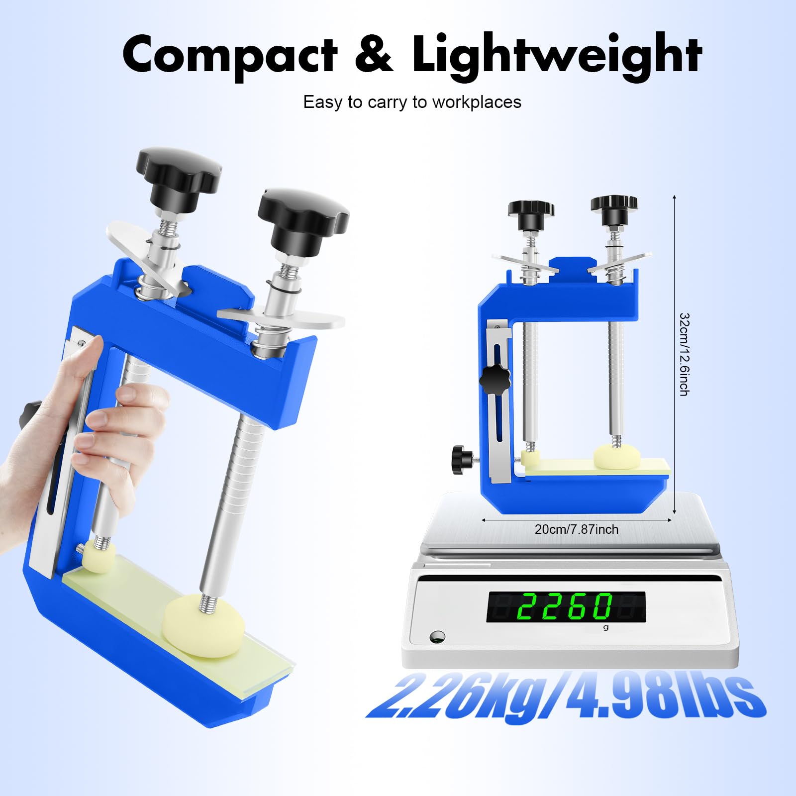 45° Seam Splicing Fixture Miter Clamp Stone Seam Splicing Fixture Countertop Seam Splicing Tool for Splicing Artificial Stone with Natural Stone, Or Other Materials at 45 Degrees