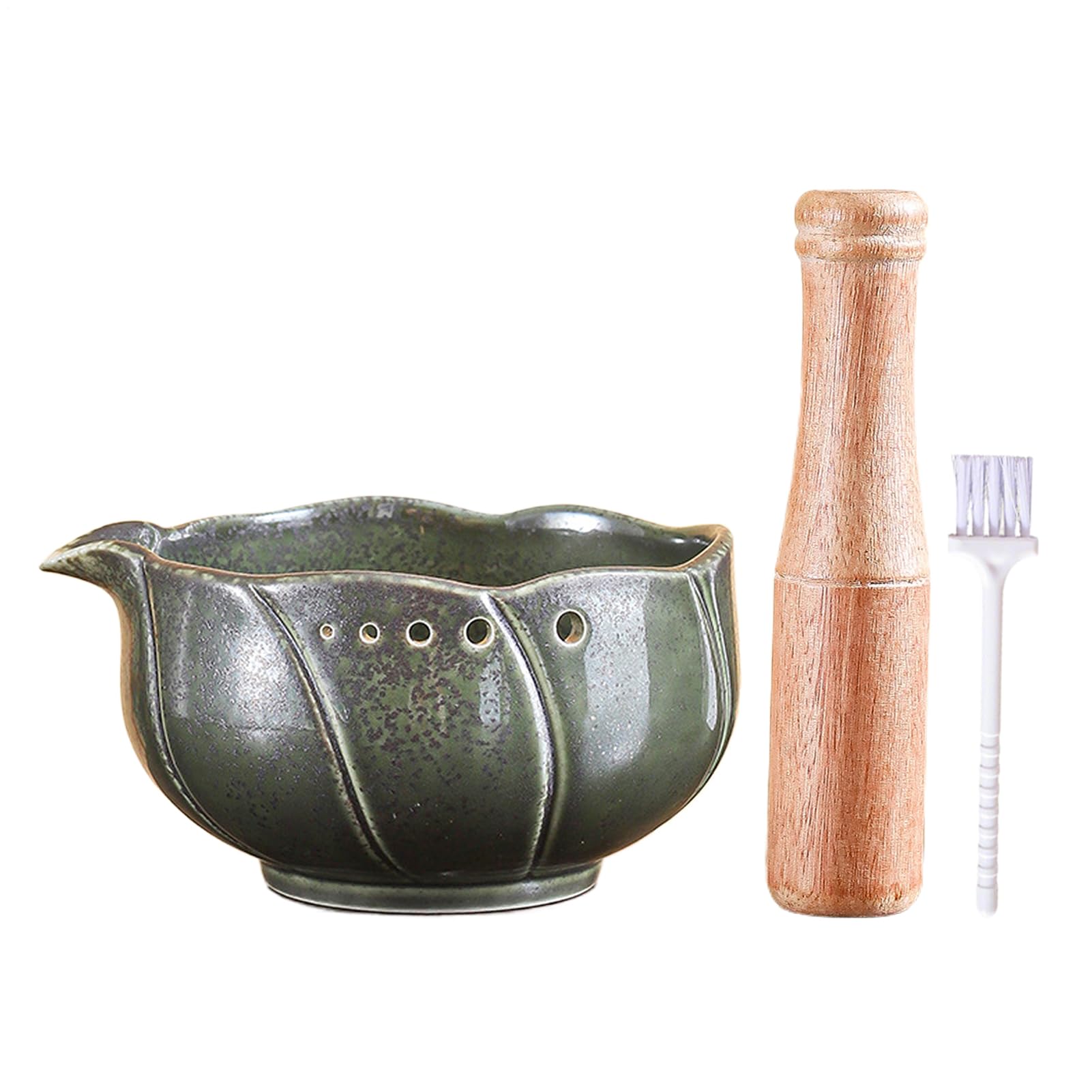 Râpe à ail manuelle et mini bol à chocolat pour sauce et marinade maison