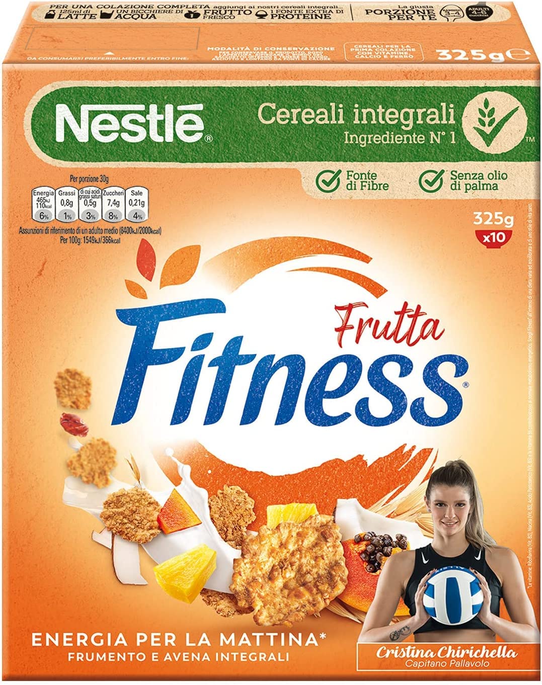 6x Nestlé Cereali Fitness Frutta Cerealien ganze Körner Jetzt mit Cranberries