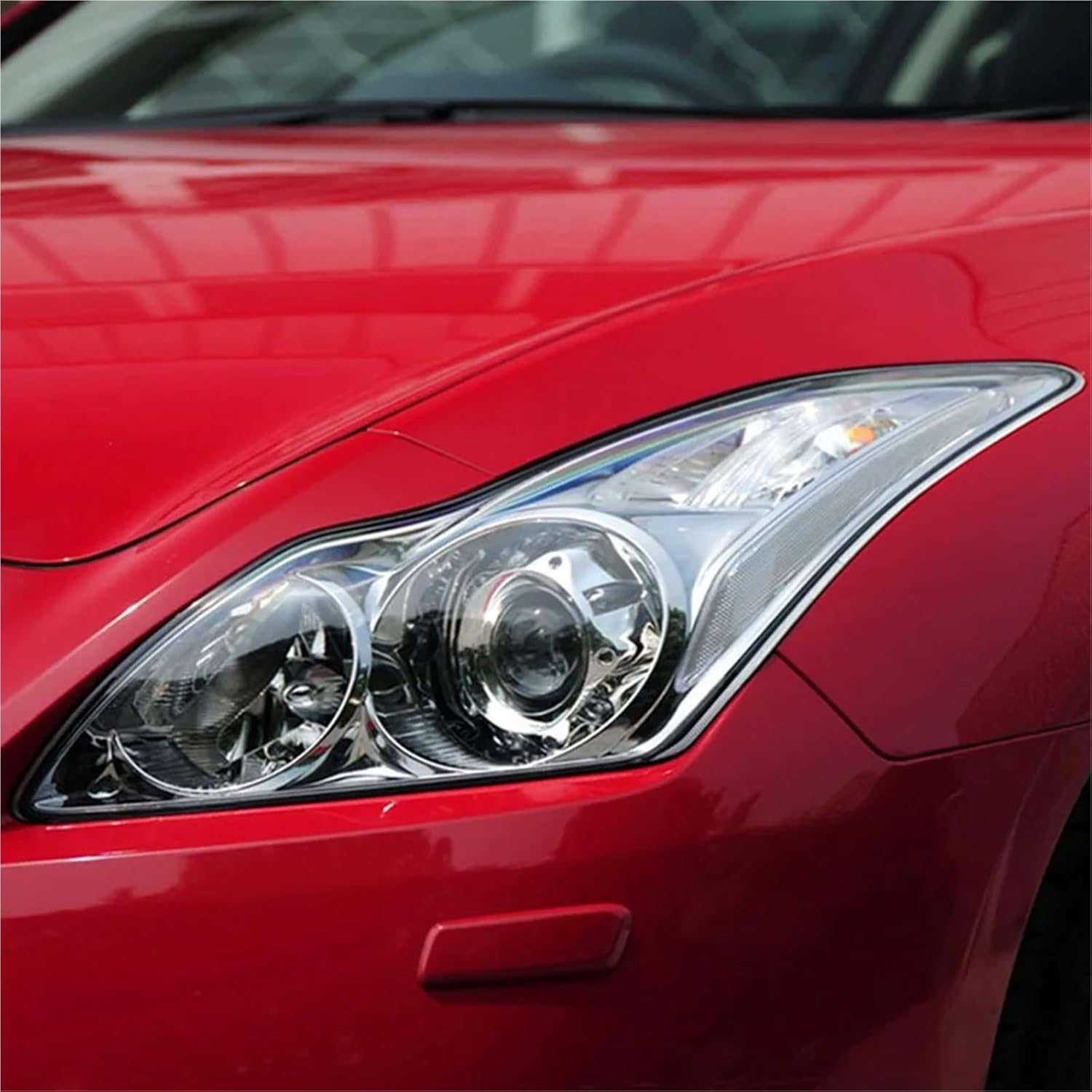 Head light Lens Compatible for Infiniti G Series 2 Door Coupe G37 2009 2010 2011 2012 2013 2014 2015 Headlamp Clear Auto Shell Cover (Left)