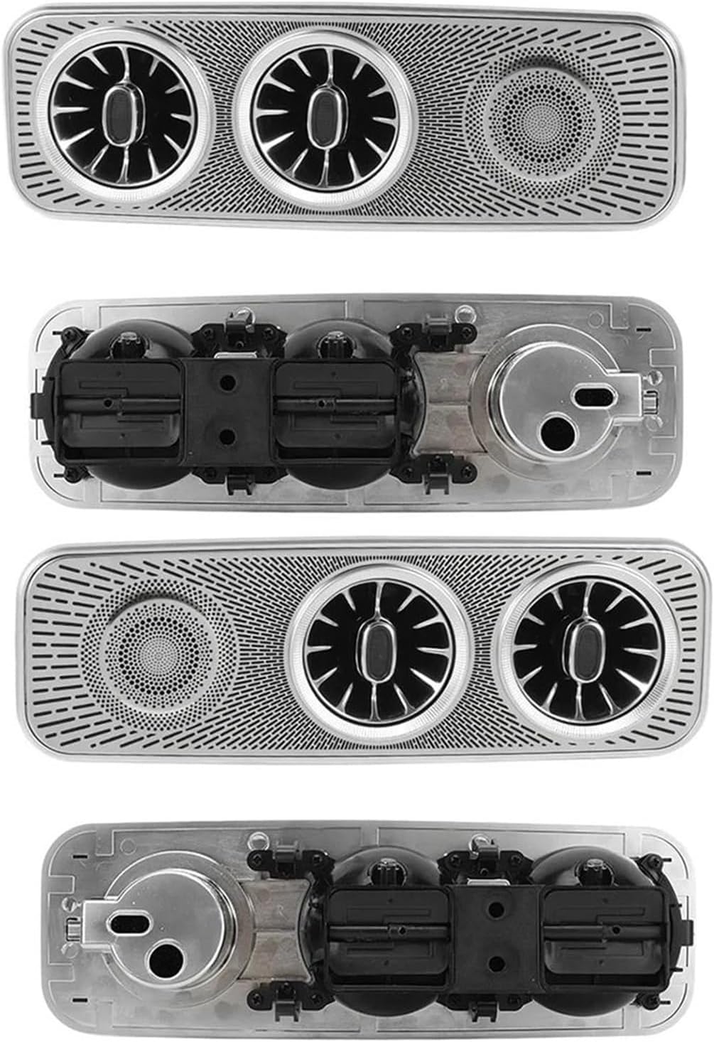 Air Conditioning Outlet Vent Air Condition Outlet Turbo Vent Replacement For Mercedes For Benz V-CLASS V220 V250d For Vito W447 Metris Valente 2014-2024(Roof air outlet)
