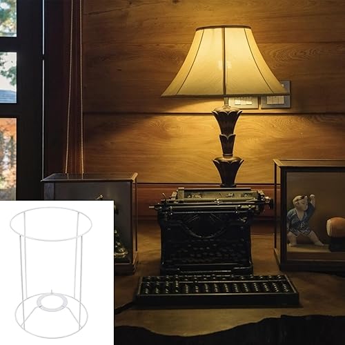 Miniatura 5 de Veemoon Soporte de pantalla colgante de jaula de alambre ligero para techo, marco de hierro duradero, forma única para decoración del hogar