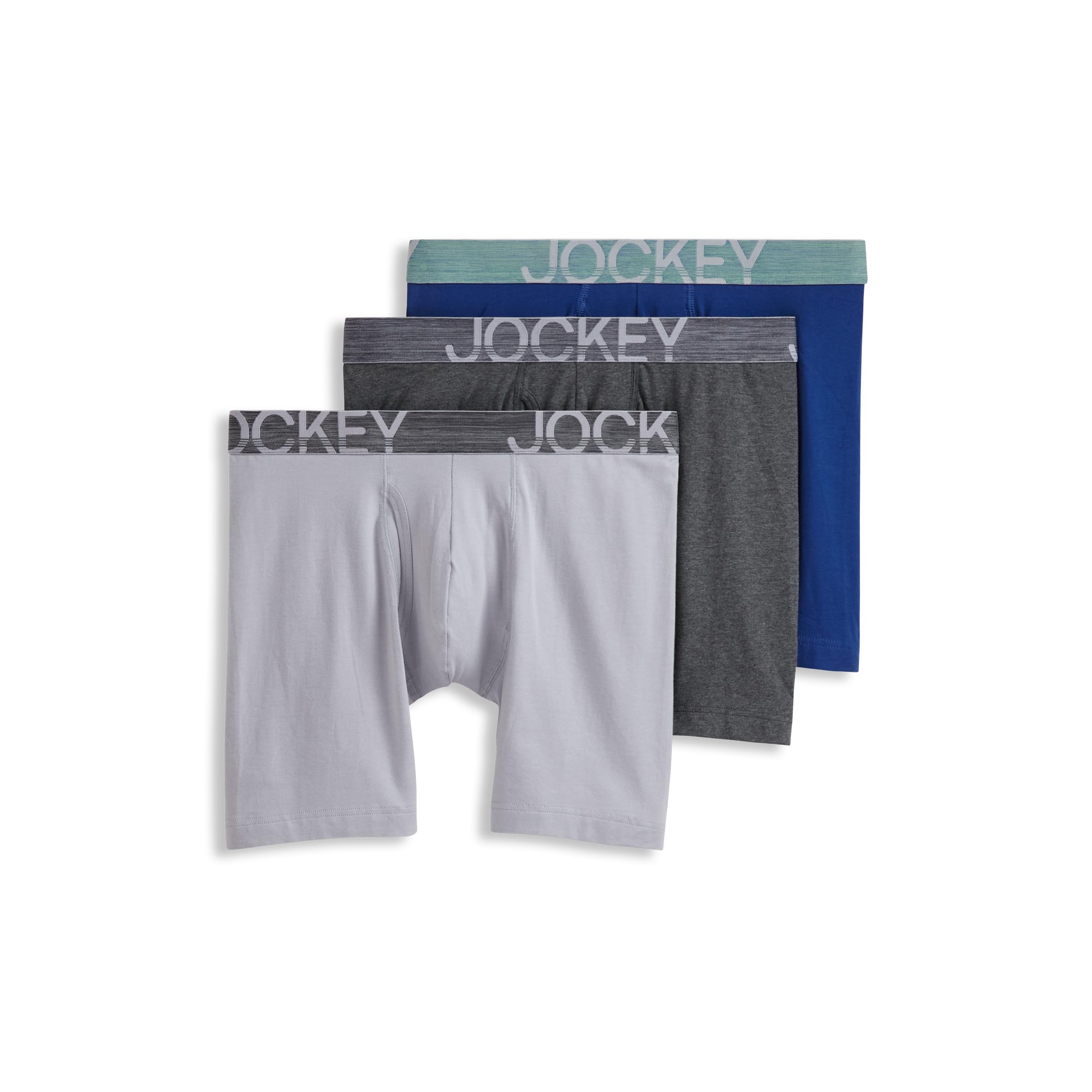 Caleçons boxeurs longs Jockey ActiveStretch en coton de qualité - 6