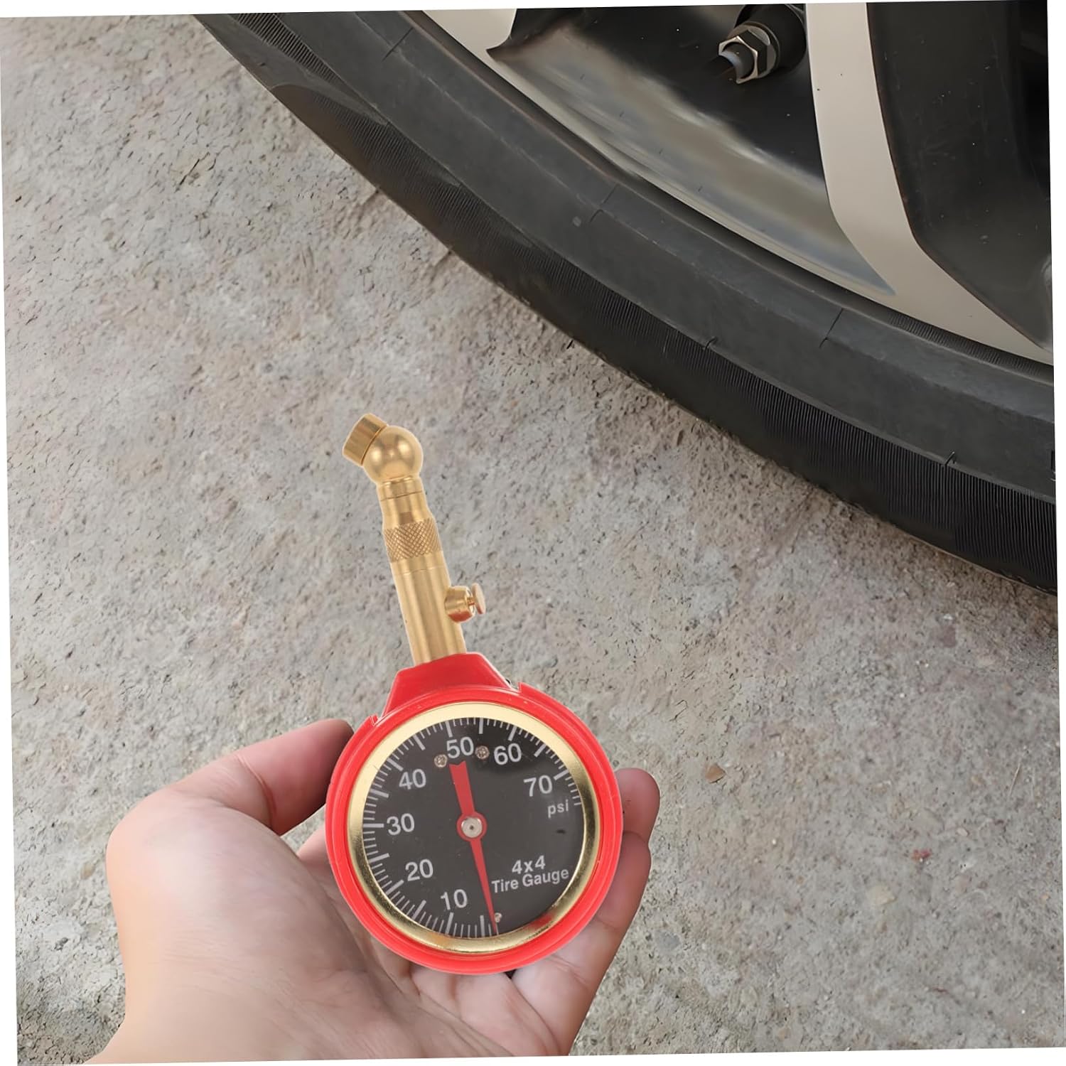 Tire Pressure Gauge for Trucks Cars Air Tire Gauge Pressure Measurement Tool Quick Deflation