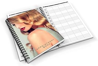 Caderno de namoro e planning para cabeleireiro