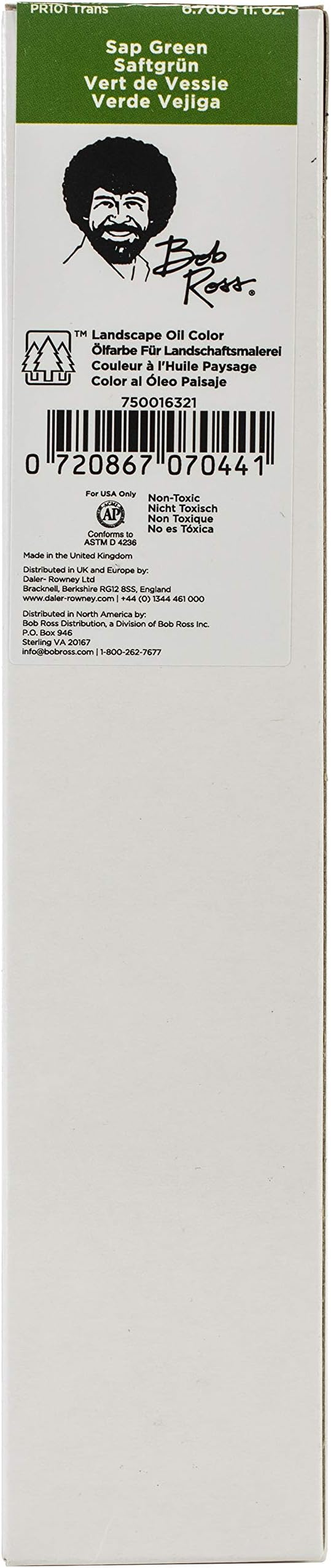 BOB ROSS INC. BOB ROSS OILS 200ML SAP GREEN, One Size