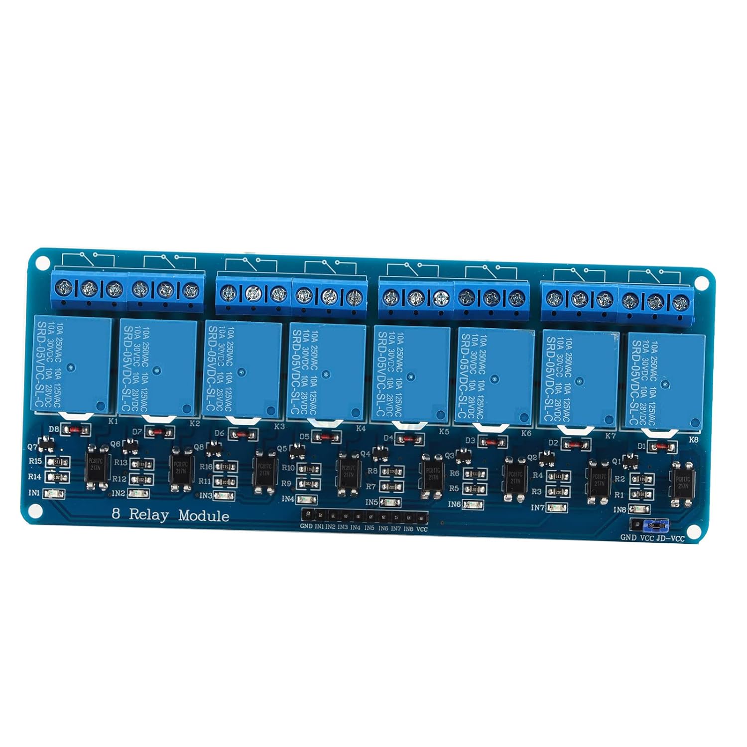 Ethernet Control Module LAN Wan Web Server Rj45 Port 8Channel Relay Controllers Modules