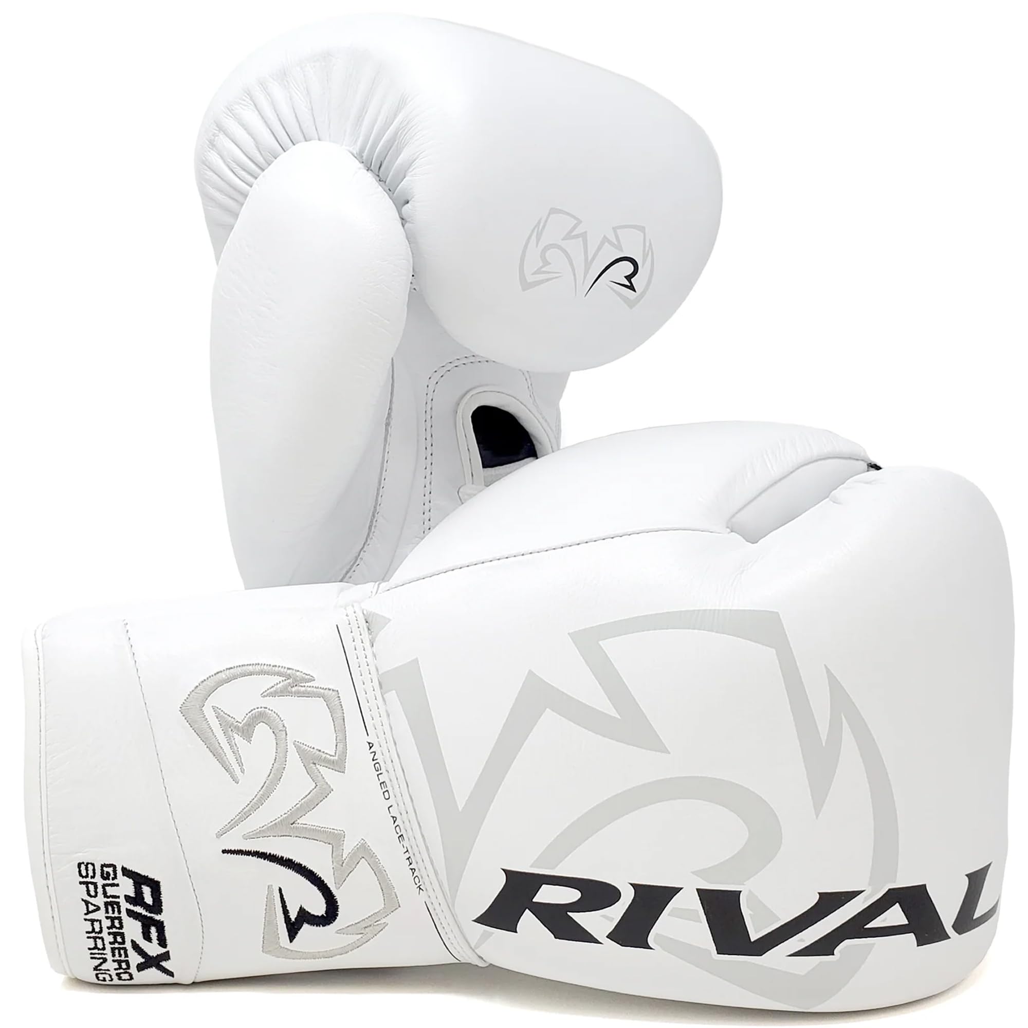 RIVAL Boxing RFX-Guerrero SF-H Guanti da Sparring con lacci, imbottitura trapuntata in crine di cavallo, laminati con schiuma a bassa densità