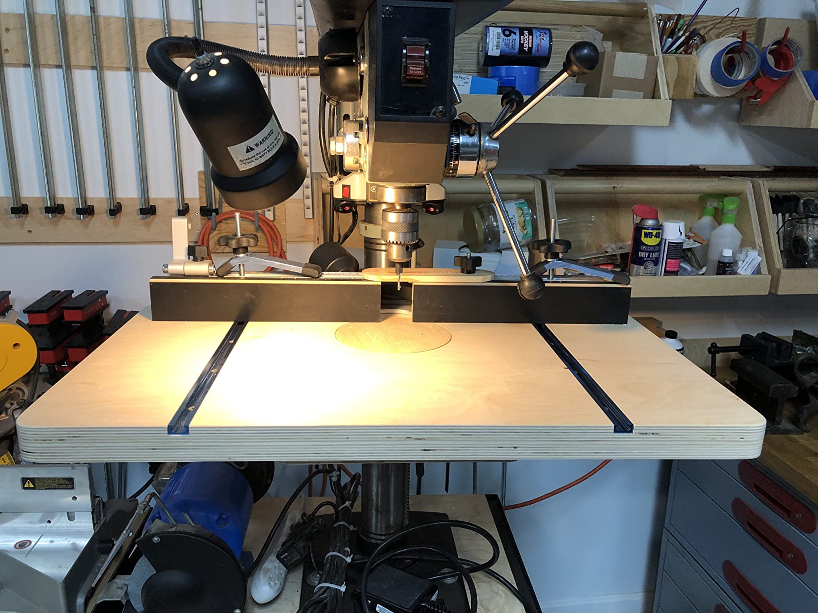 22/mo Finance WoodRiver Deluxe Drill Press Fence Buy Now, Pay Later