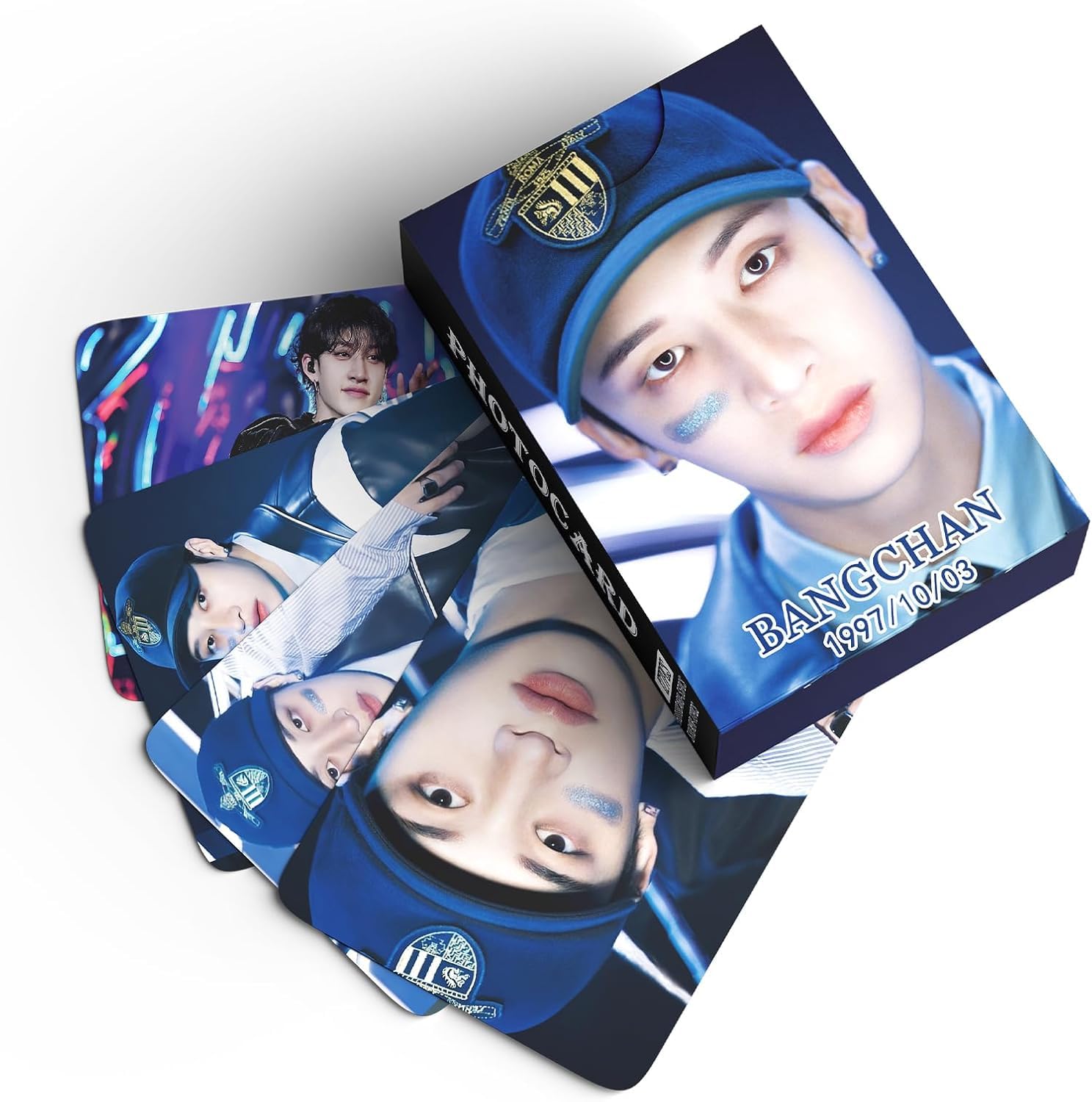 Yuto Stray Kids fotokaarten 127 stuks Stray Kids KARAMA fotokaarten wereldtournee fotokaarten lomo kaart cadeau Lomo kaarten Merch voor Stray Kids jongens en meisjes (Bang Chan KARAMA