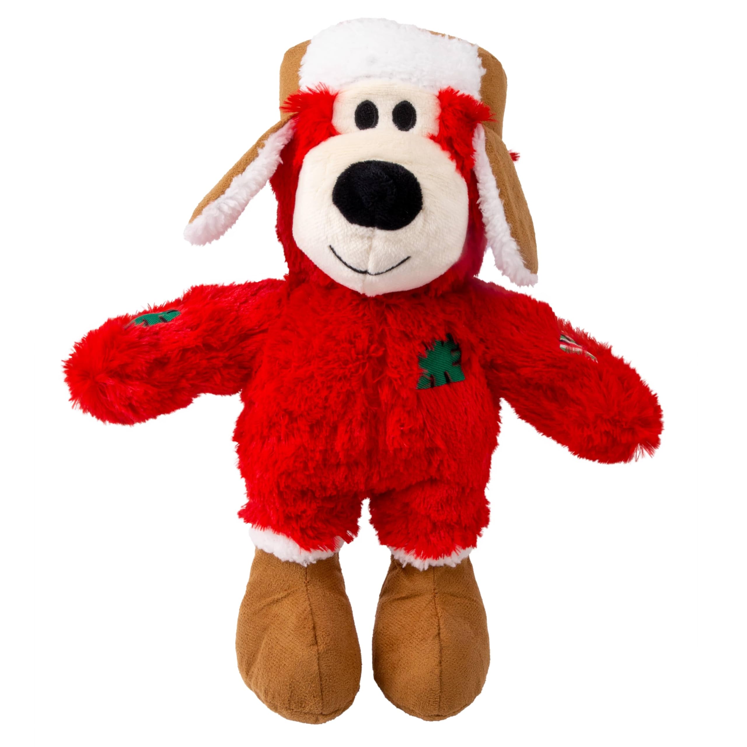 Amazon.com: KONG Christmas Holiday Wild Knots Bear Dog Toy  Durable Rope  Skeleton, Squeaker for Long-Lasting Play, Less Stuffing for Less Mess,  Assorted Colors (1 Pack, Medium/Large) : Pet Supplies