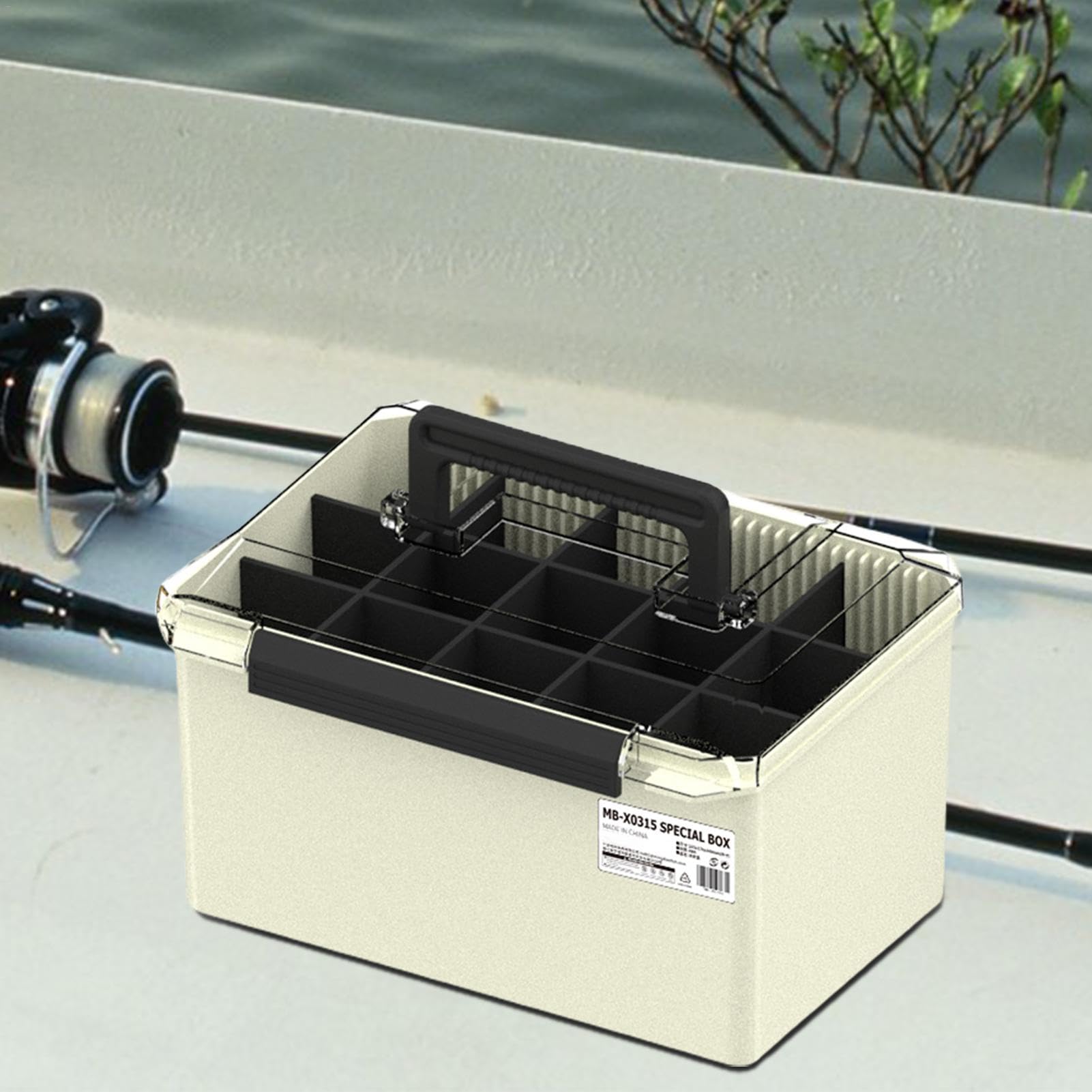 Caja de almacenamiento de señuelos de pesca, organizador de señuelos de pesca, caja de aparejos, caja de aparejos de calamar, caja de aparejos, organizador de almacenamiento para cebos, cajas de cebo,