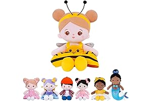 OUOZZZ Bee Doll, My First Soft Baby Doll for Girls