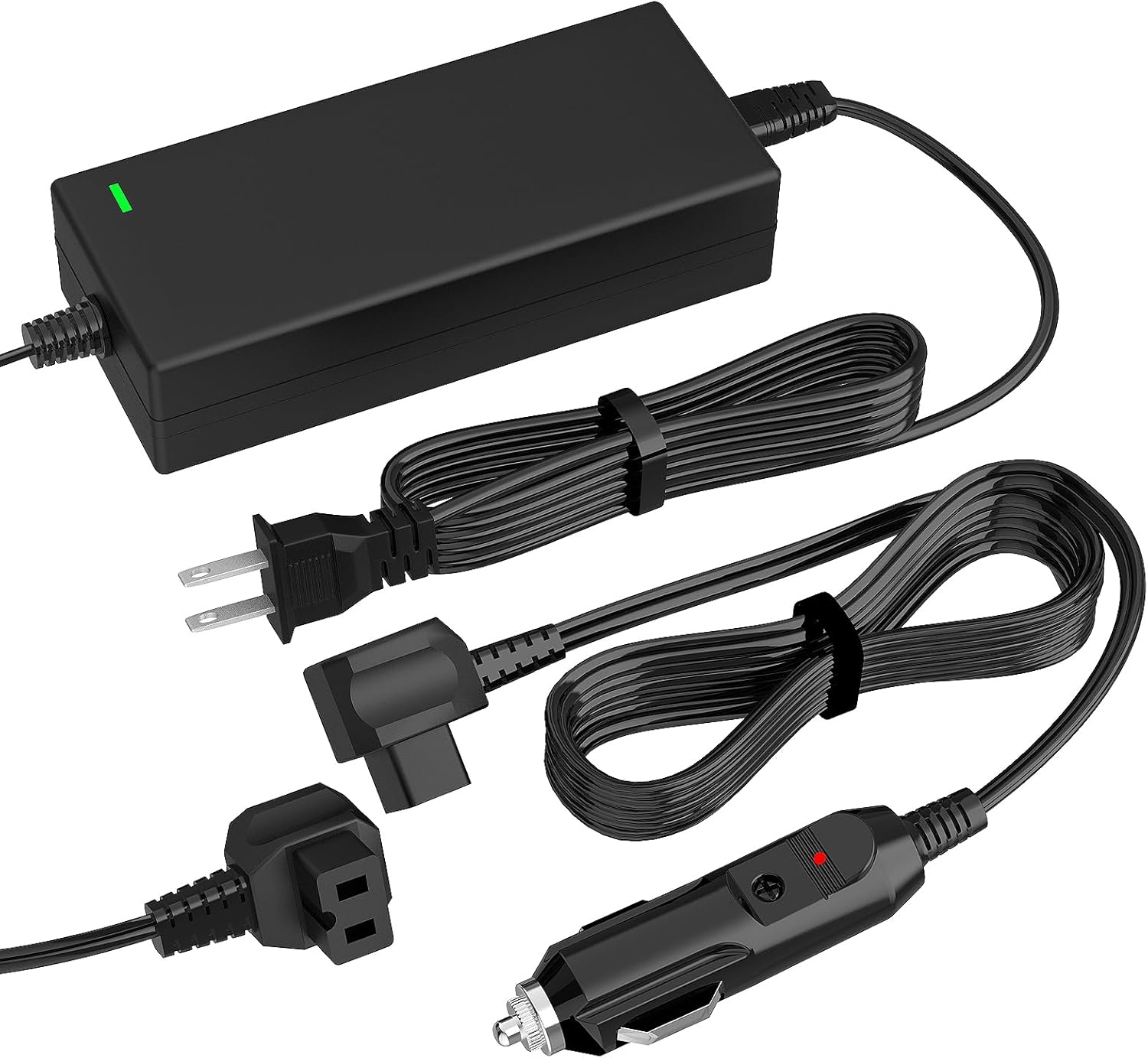 Power Cord Compatible with Alpicool, Bodega, Euhomy, BougeRV, ARB, ICECO, Setpower, JoyTutus, Cooler Power Cord for Most AC/DC Adapter Car Refrigerators