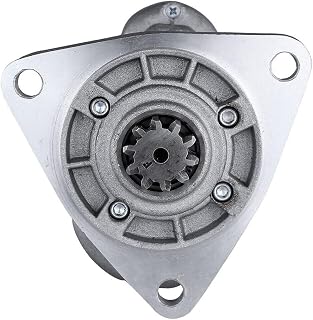 Gear Reduction Starter Motor fits Belarus Tractor 250 250AS CT222A 3-KW 10-Number of Teeth Clockwise-Rotation 12
