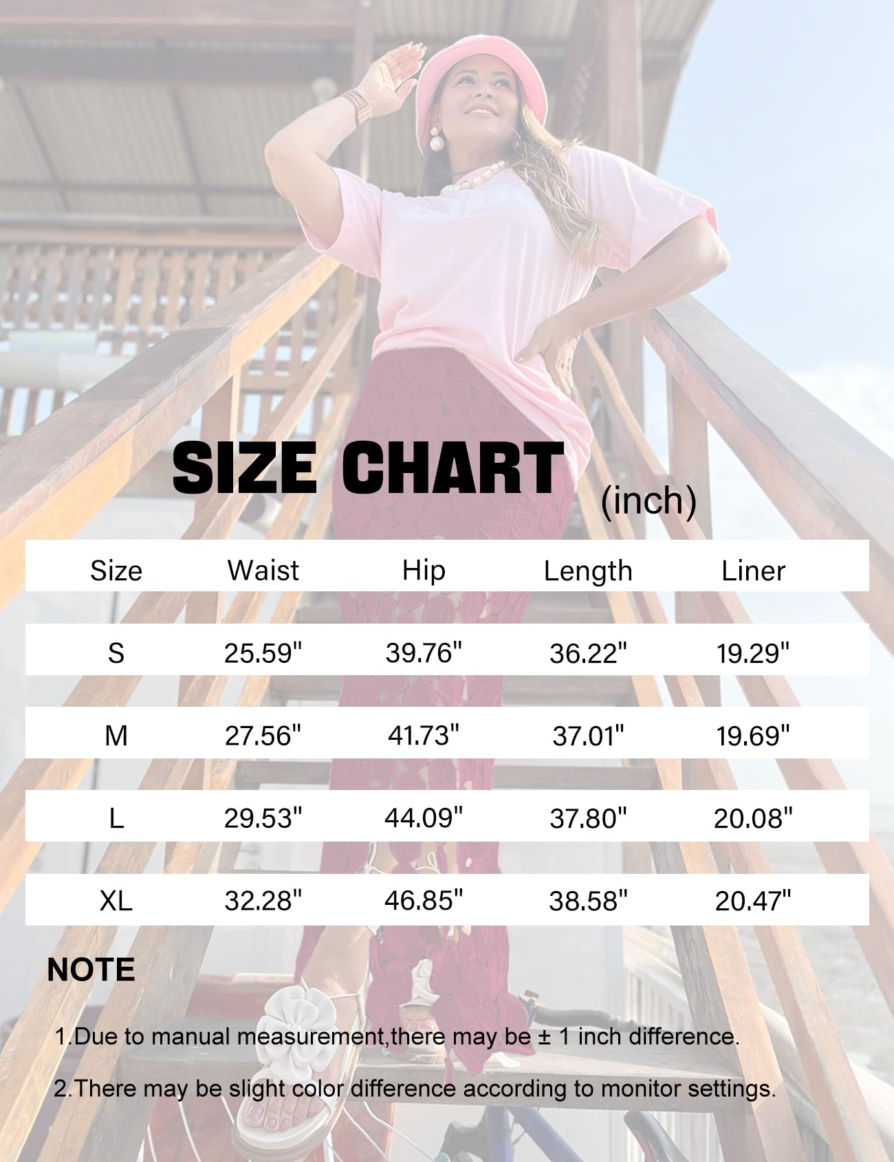 Kissonic Langer Damen-Maxirock mit Fransen, Sommer, hohl, Boho, elastisch, hohe Taille