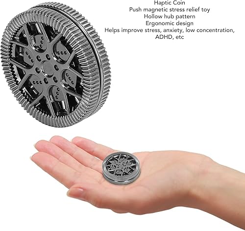 Miniatura 2 de Juguete deslizante de metal con patrón de cubo hueco, juguete deslizante para aliviar la ansiedad y el estrés, juguete deslizante para divertirse en