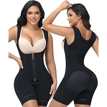 Fajas Colombianas Moldeadoras Butt Lifting Shapewear Tummy Control Full Body Shaper Postpartum With Zipper Crotch