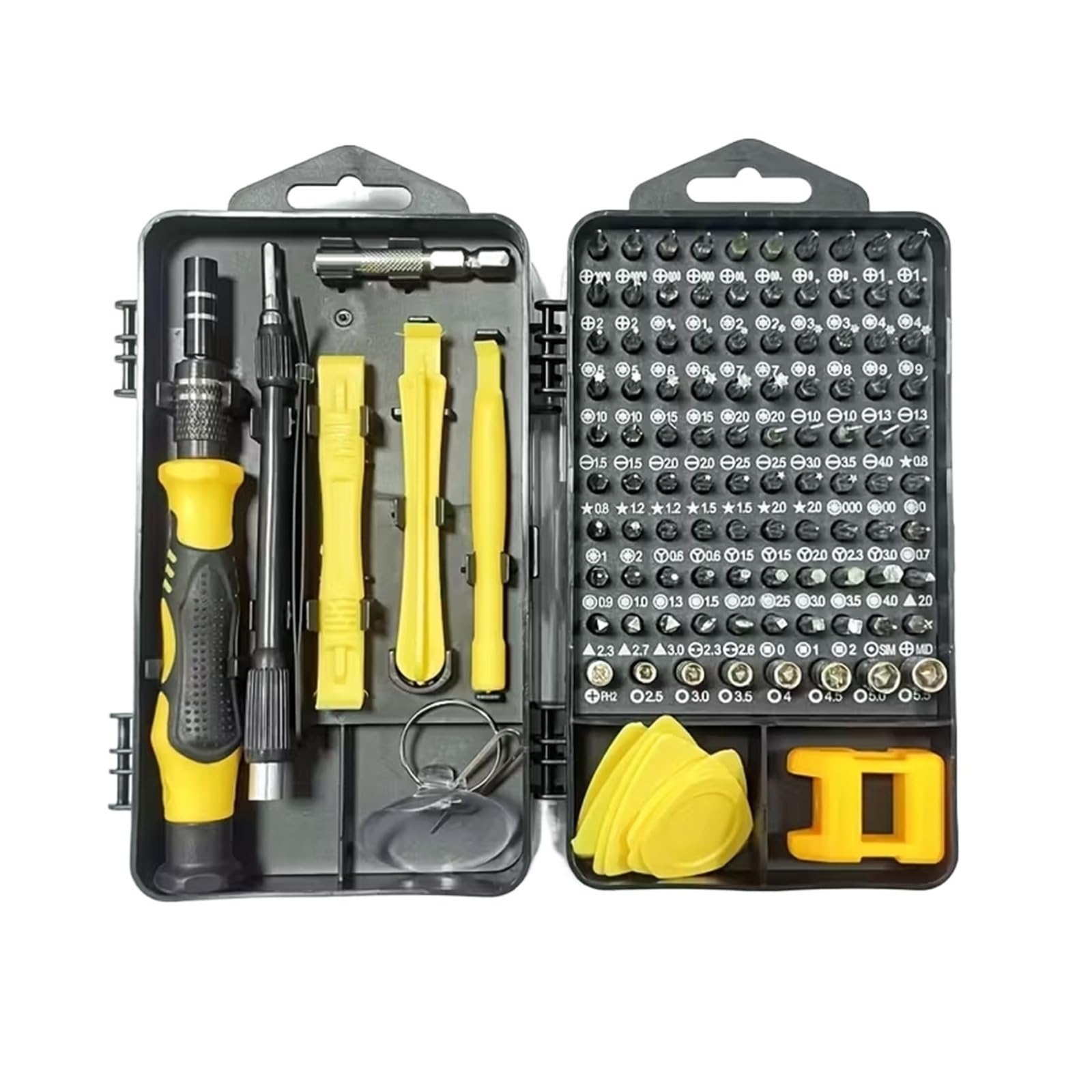 Zestaw wkrętaków precyzyjnych 115 w 1, zestaw narzędzi do naprawy elektroniki do komputera PC, laptopa, telefonu komórkowego, zegarka, PS4, Vive VR, zabawki, okularów