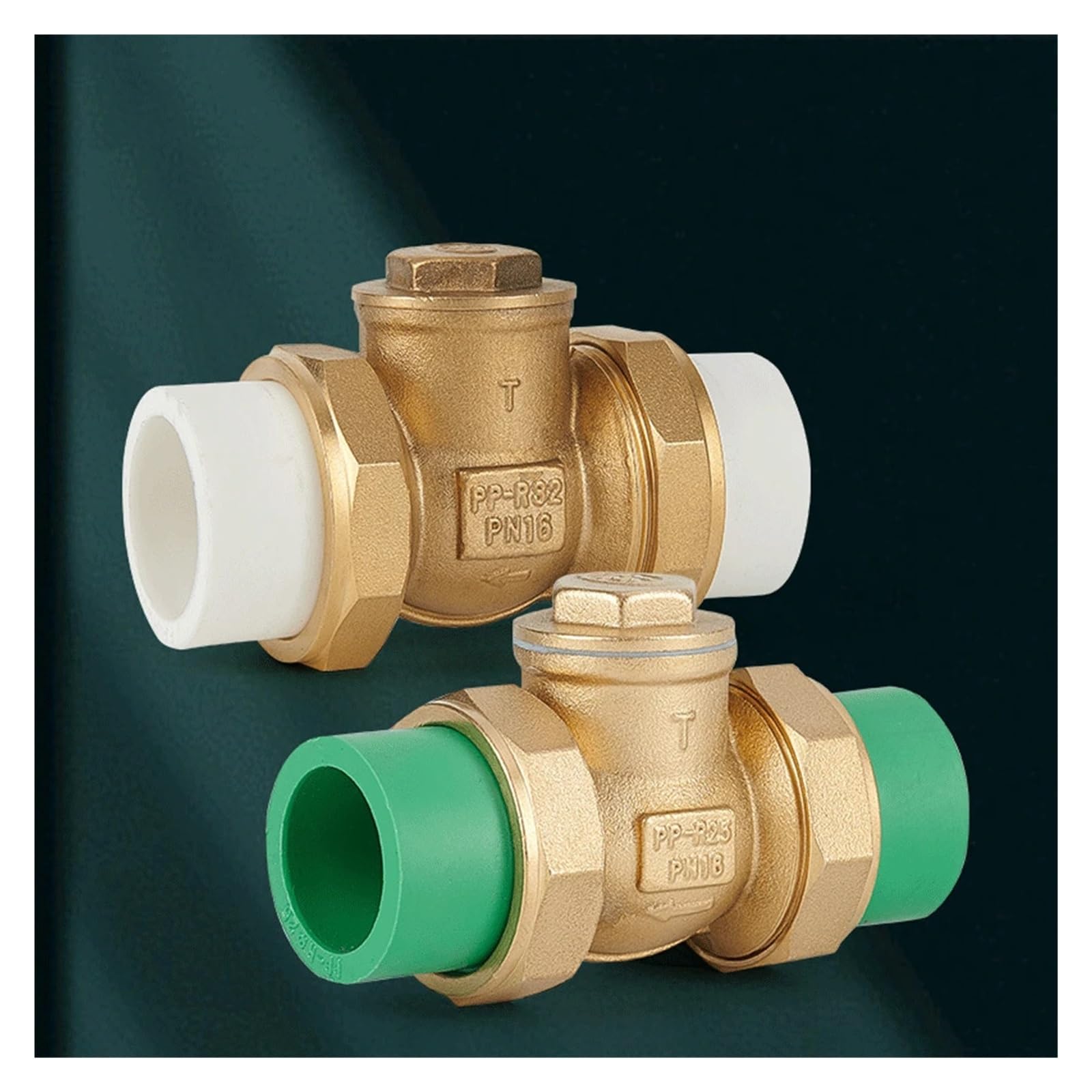 PPR Pipe PE Pipe Water Pipe Check Valve Union Pipe Fitting Water Meter Tap Water Meter Tube Brass DN20 DN25 DN50 Connection Pipe(63mm PPR White)