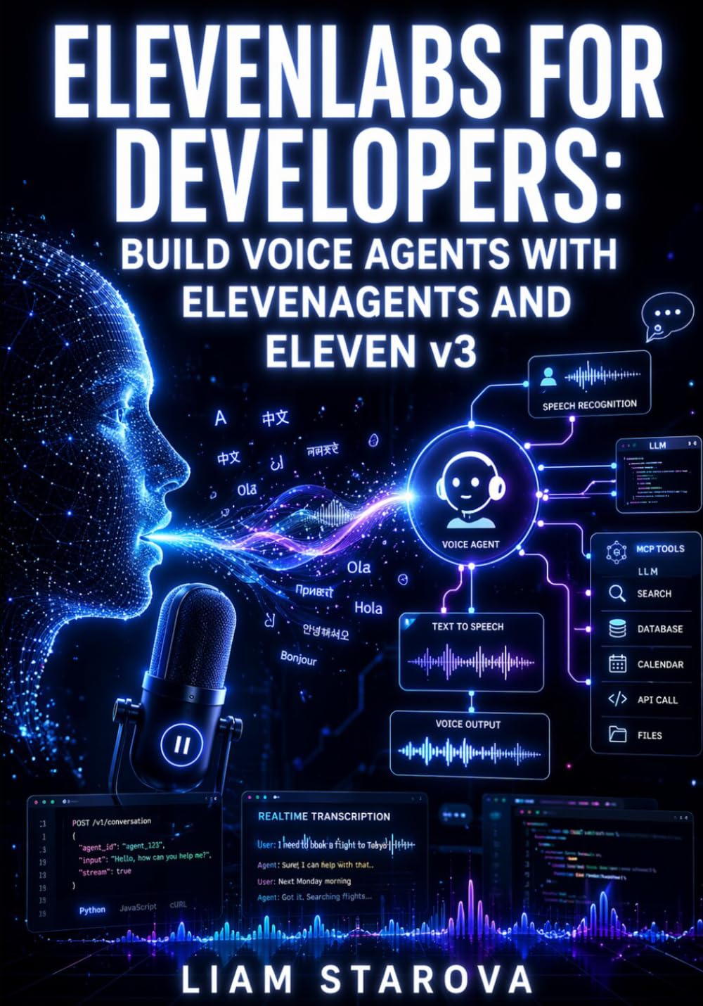 ELEVENLABS FOR DEVELOPERS: BUILD VOICE AGENTS WITH ELEVENAGENTS AND ELEVEN v3: Deploy Multilingual AI Agents with Text-to-Speech, Voice Cloning, MCP Tools, and Conversational Workflows