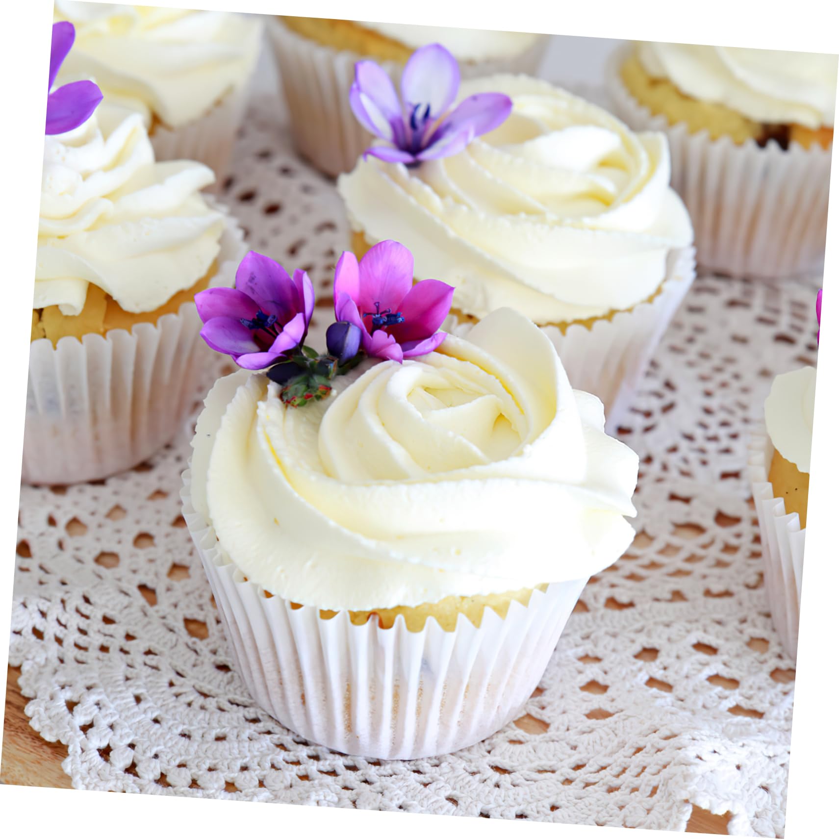 Amazon | OUNONA グラシンカップ 9号 マフィン 6穴用 マフィンカップ