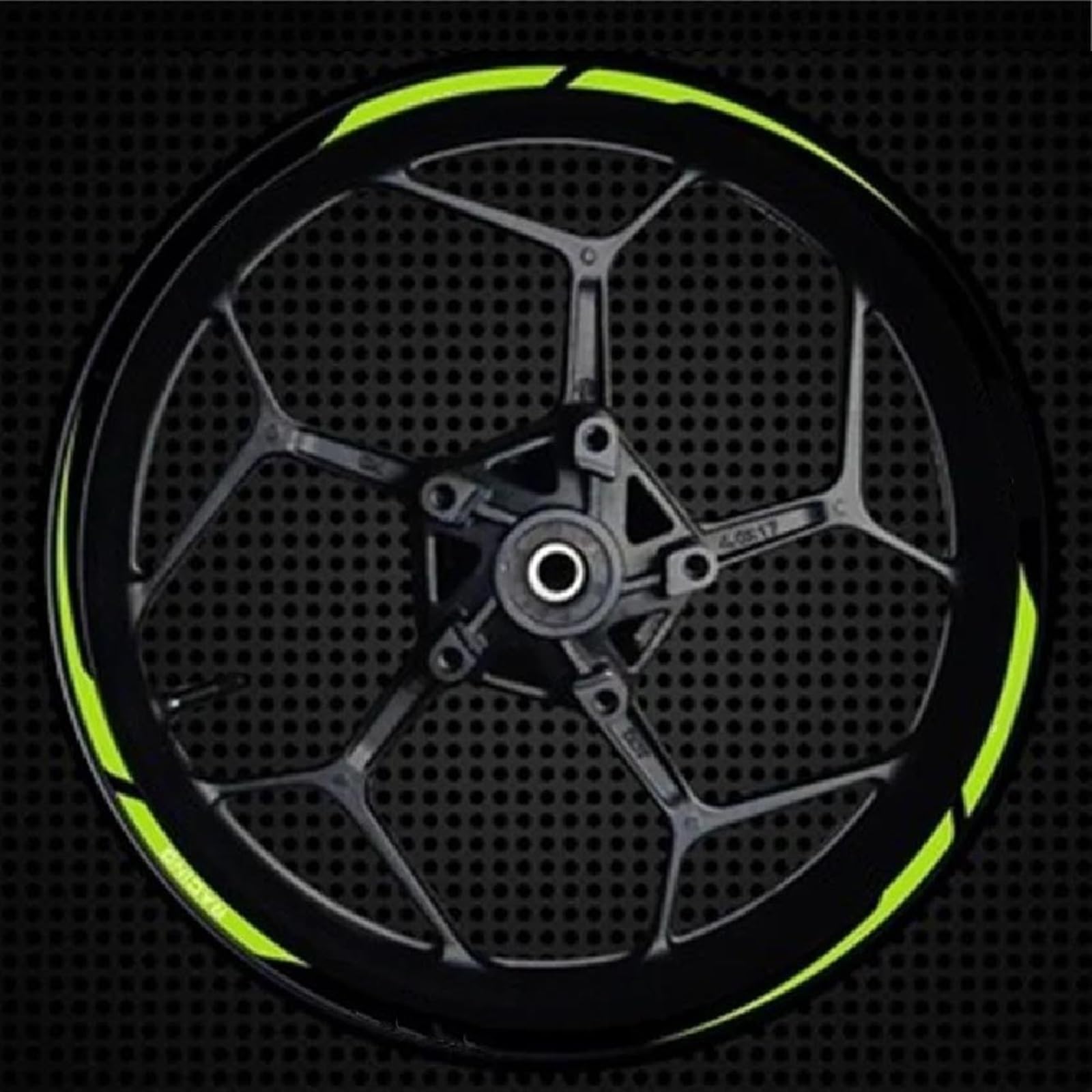 Motorcycle Rim Wheel Reflective Waterproof Sticker for 150NK 250SR 300NK 300SR 400NK 400GT 650NK 650GT 650MT(Style 3)