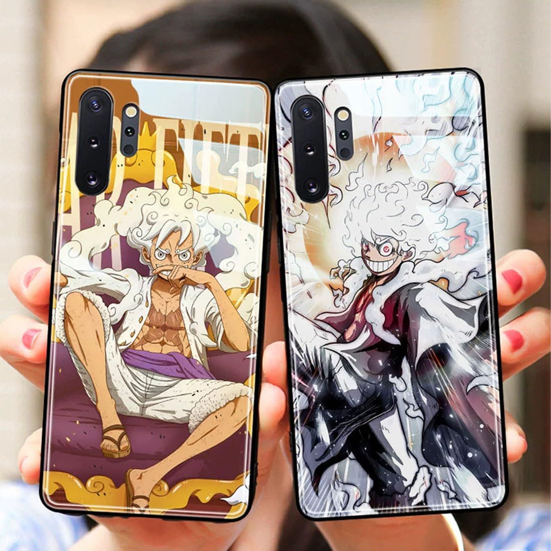 Amazon.co.jp: 鏡面ガラス Samsung用ケース ワンピース ONE PIECE ギア