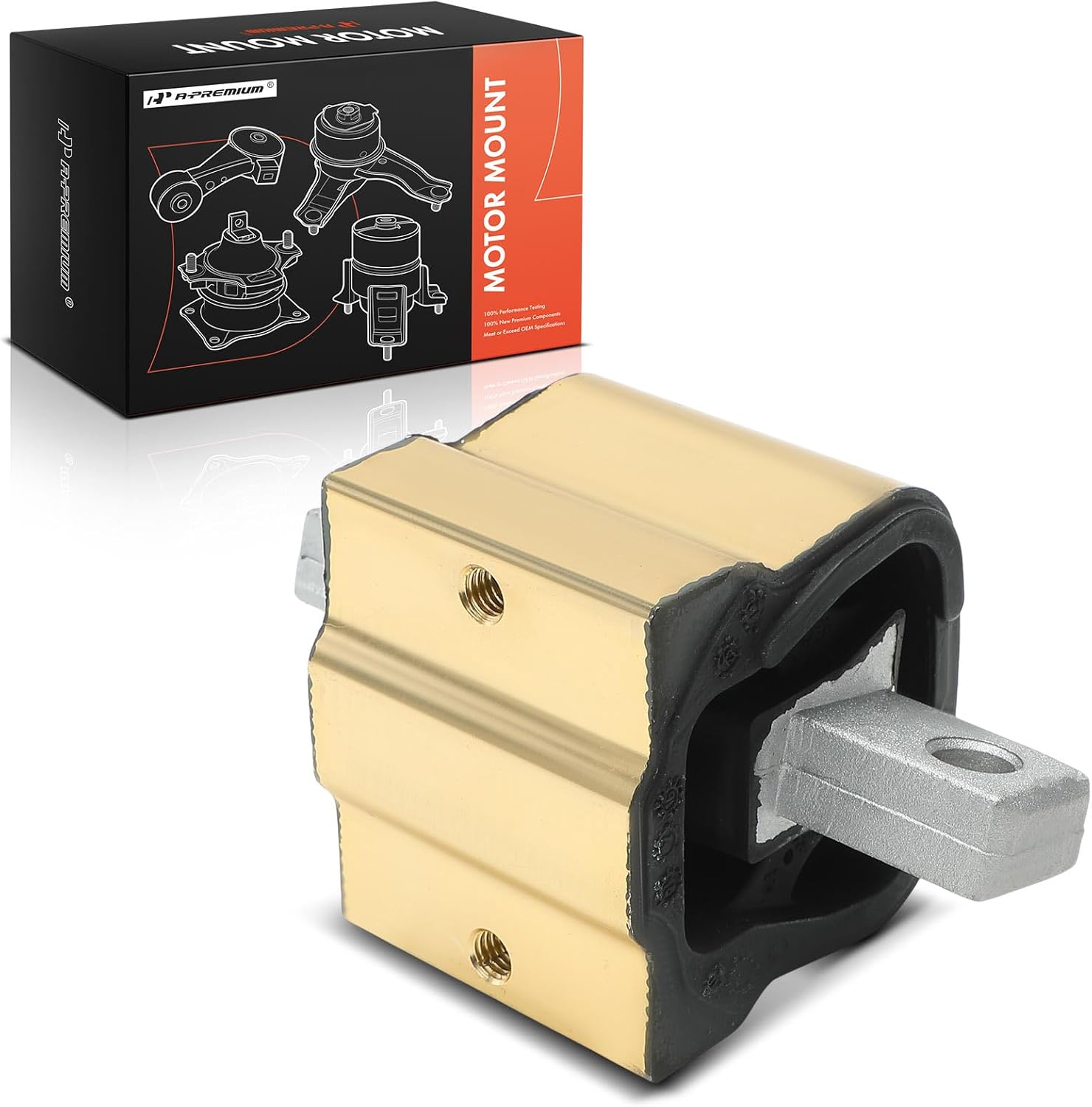 A-Premium Transmission Mount Compatible with Mercedes-Benz C230, C240, C250, C280, C320, C350, C36 AMG, E300, E320, E420, E430, E500, E55 AMG, E550, S320, S350, S420, S430, S500, S55 AMG, S600