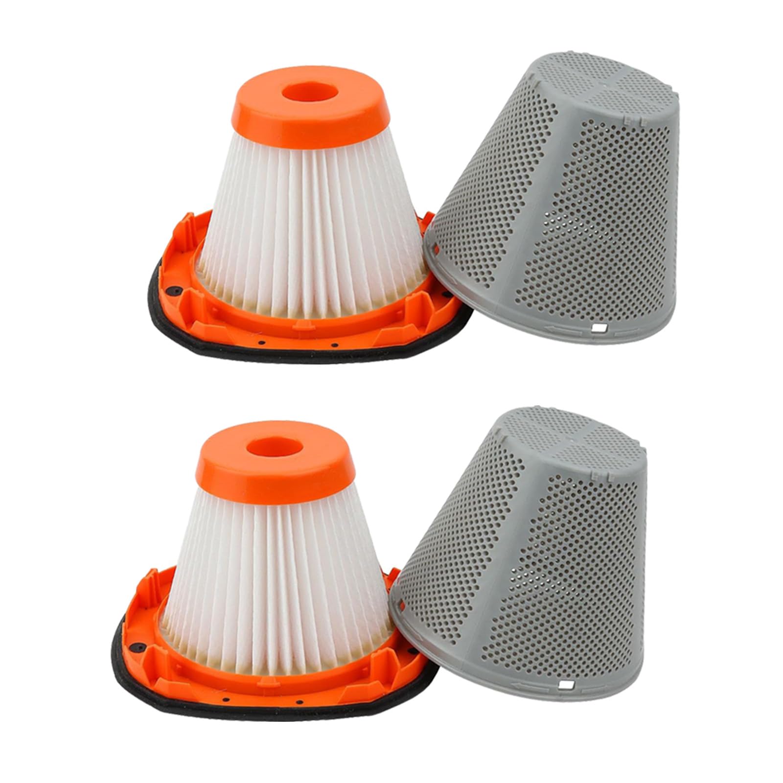 Alrens 2 Pcs N900287 Filter Replacement for BLACK+DECKER 20V Dustbuster Cordless Handheld Vacuum Models BCHV001C1, BCHV001B, for CRAFTSMAN V20 Cordless Hand Vac with 1 Cleaning Brush