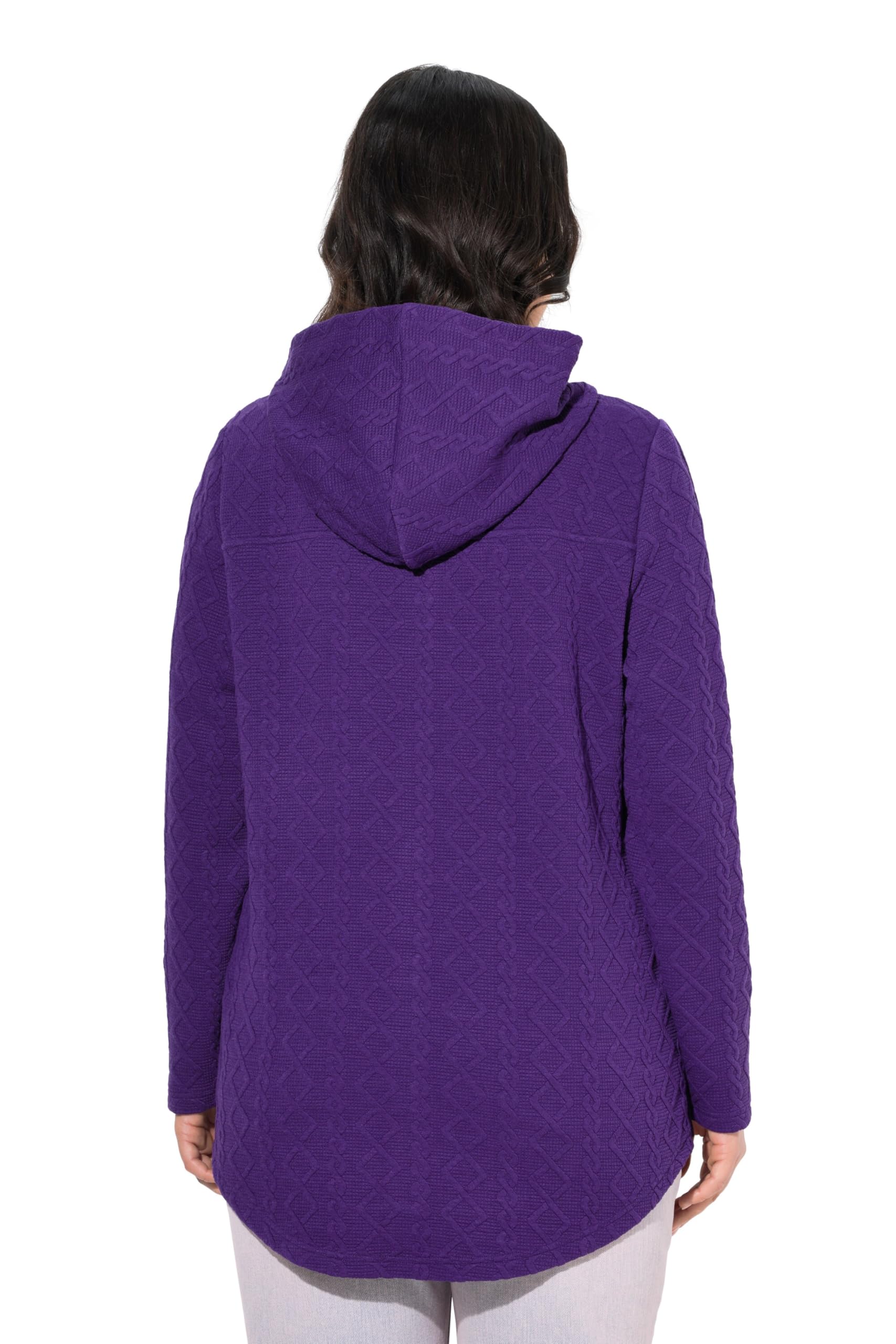 Ulla Popken Damen Sweatjacke