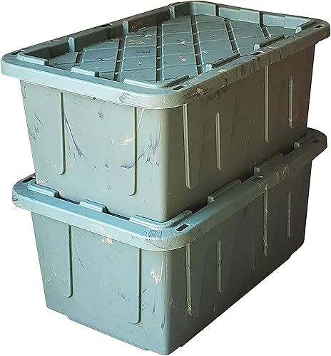 Homz - Contenedor de plástico resistente