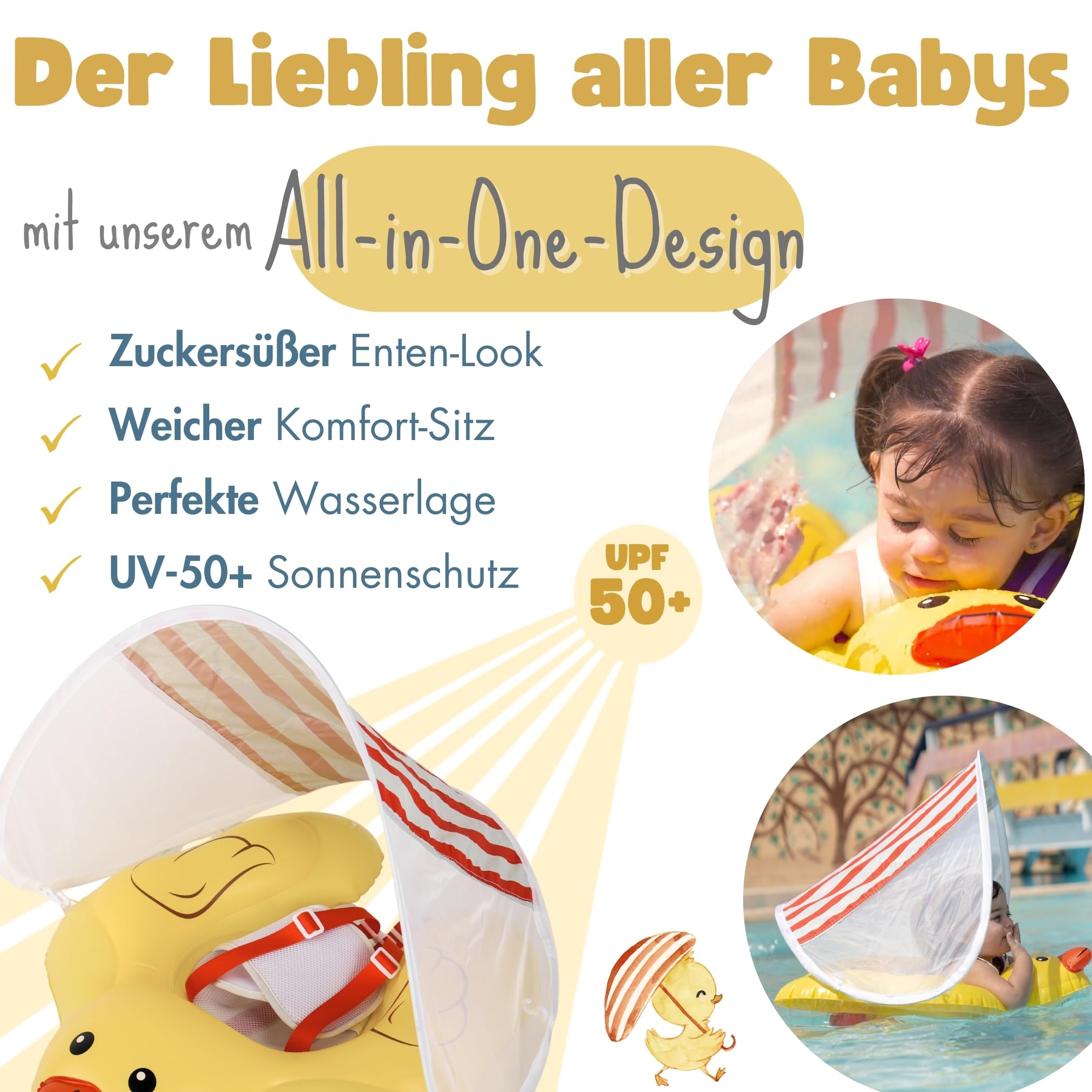Brassards De Natation EDWEKIN Pour Enfants 1-6 Ans - Certifié TÜV, Chambres Larges, Sans BPA (ICEY) - 9