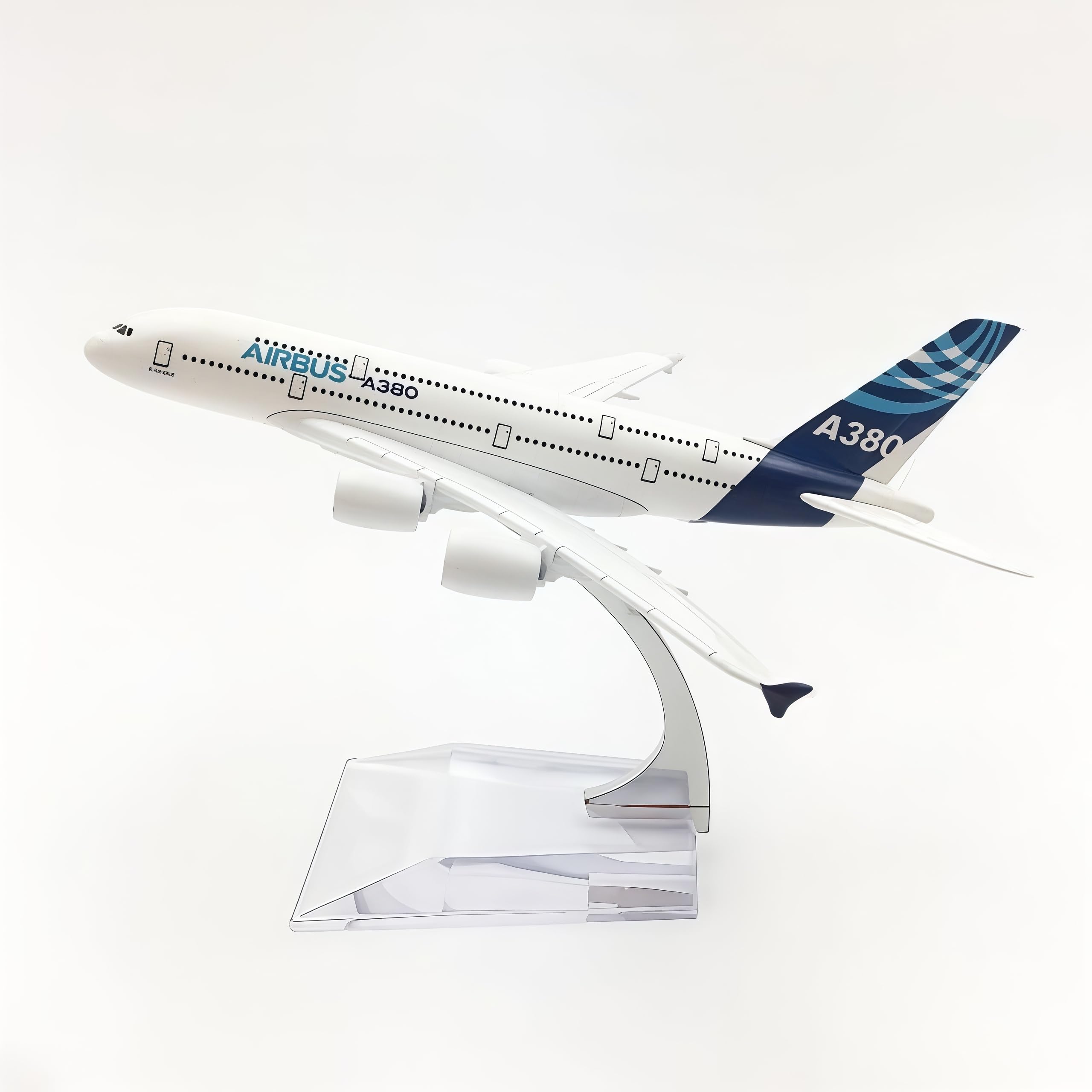 LGSRSNXHTX 16cm A380 Diecast Metal Airplane Model Aircraft Model With Stand For Aviation Enthusiast Gift,Model aircraft collection
