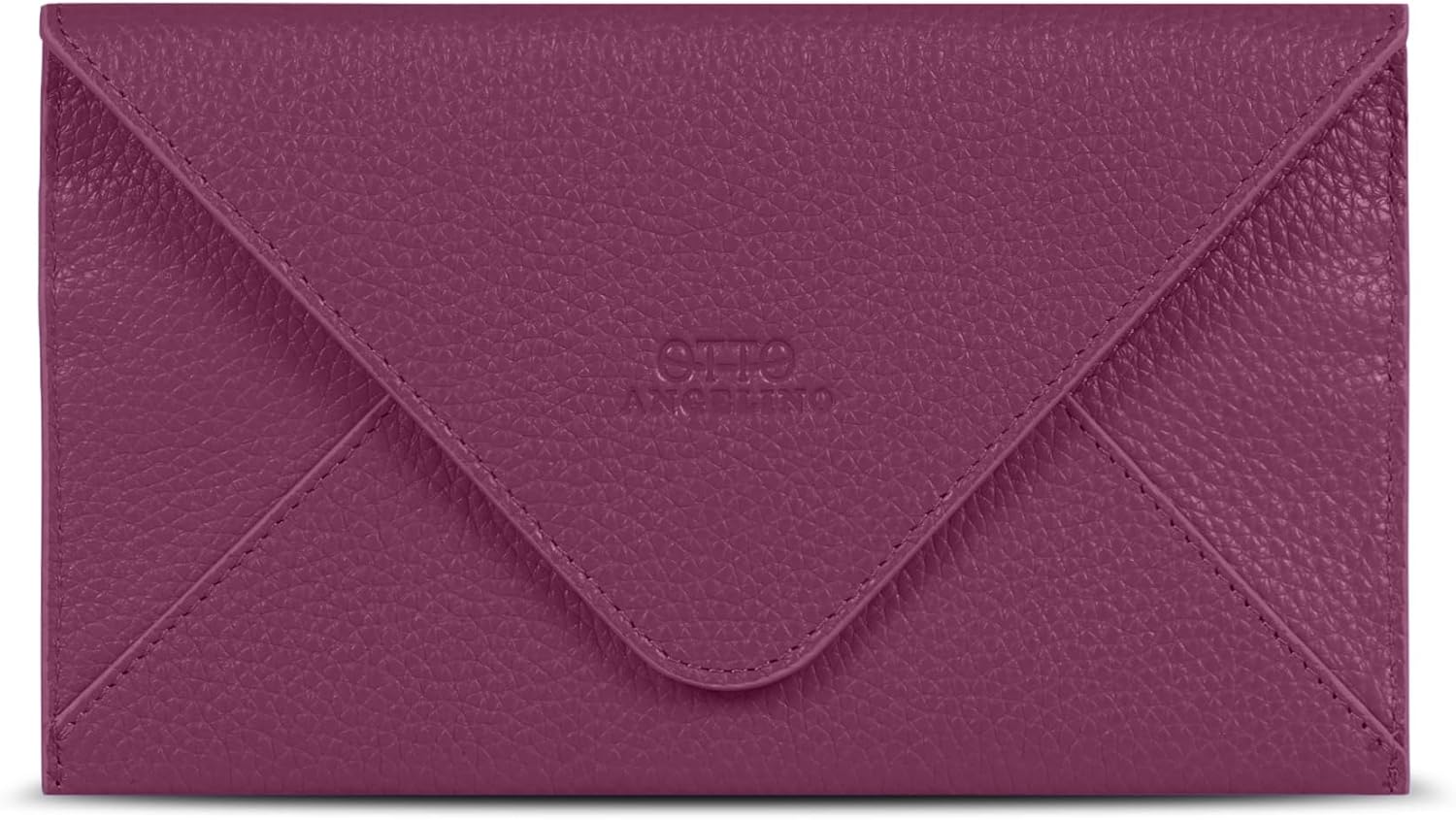 Otto Angelino Slim Genuine Leather Wallet Clutch - Multiple Slots Money, ID, Cards, Smartphone, RFID Blocking - Unisex