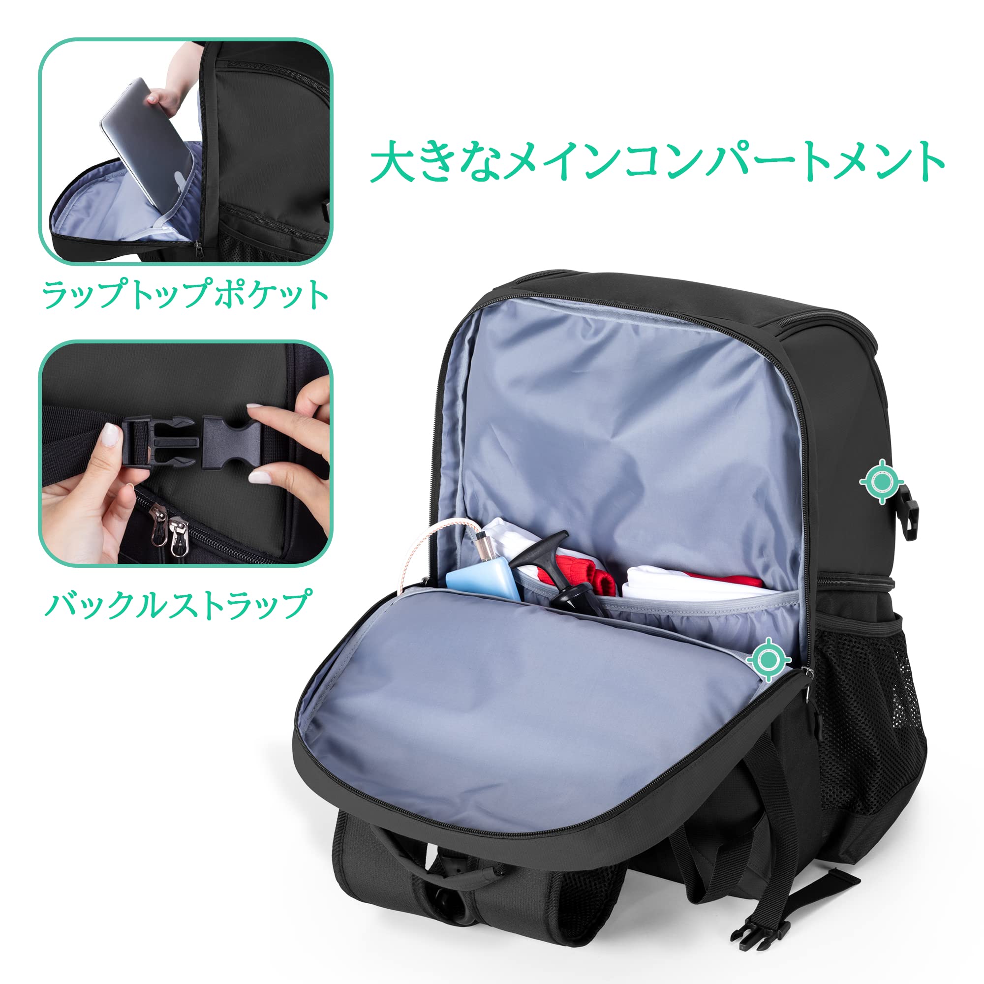 Amazon | GOBUROS バスケ リュック バスケットボール バッグ リュック