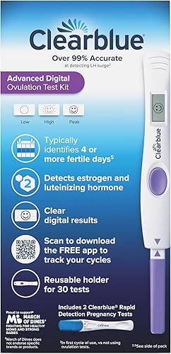 Miniatura 16 de Kit Clearblue avanzado de prueba digital de ovulación, 32