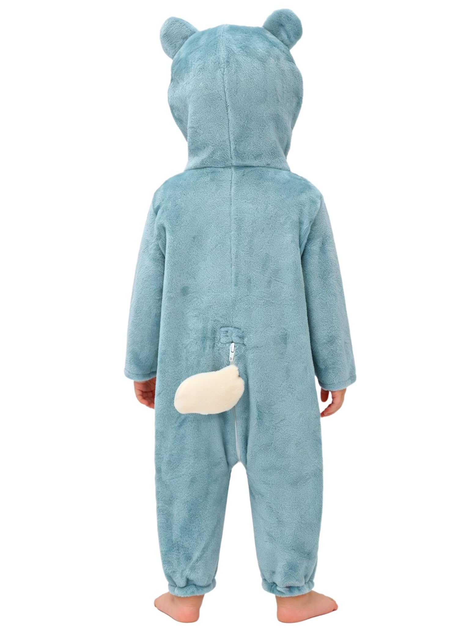 Garçon Enfants Costume d'animal pour Bébé Tenues en Laine pour Les Bébés Animaux Anniversaire Combinaison De Neige