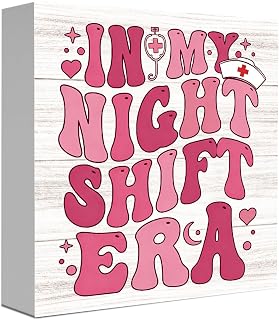 Funny Nurse Week Gifts for Women Nurse Home Office Decor for Table | Healthcare Worker Office Tabletop Decor Gifts for Medical Assistant Nurses Practitioner Coworkers Women
