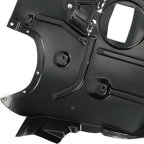 Miniatura 6 de HECASA Protector contra salpicaduras de motor delantero compatible con BMW 323i 325i 325xi 330i 330xi 330xi 328i 328xi 335i 335xi M3 335is debajo de