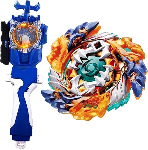 SUPERBLADE Metal Fusion Games Blade Toy Set Sparking Launcher Grip Bey Battling Top Burst Booster B-122 Starter Geist Fafnir8 pies Ab Left Right