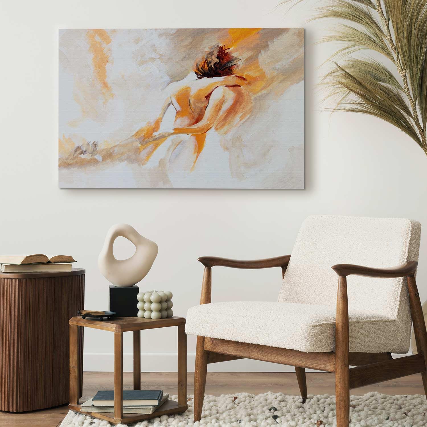 murando - Quadro Moderno per Soggiorno, Astratto, 120x80 cm | Chiodi Inclusi, 1 Pezzo, Pannelli Decorativi per Pareti, Decorazione da Parete, Resistenti Allo Sbiadimento